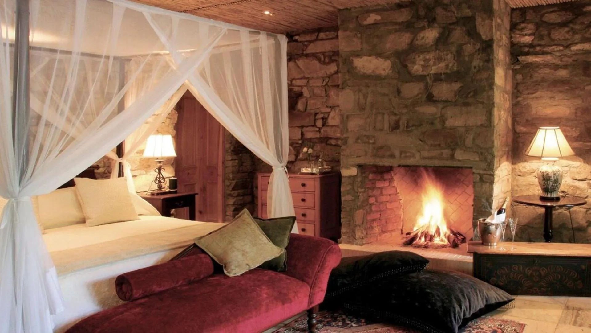 Bedroom, Bed in Mount Camdeboo Private Game Reserve by NEWMARK