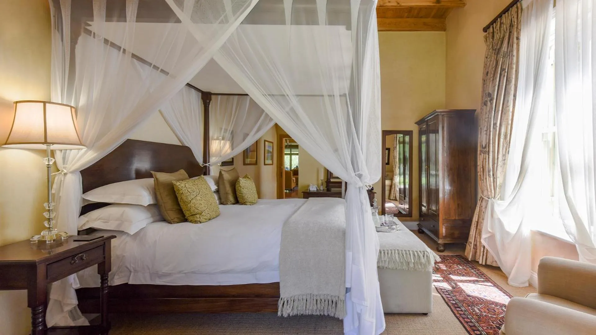 Photo of the whole room, Bed in Mount Camdeboo Private Game Reserve by NEWMARK
