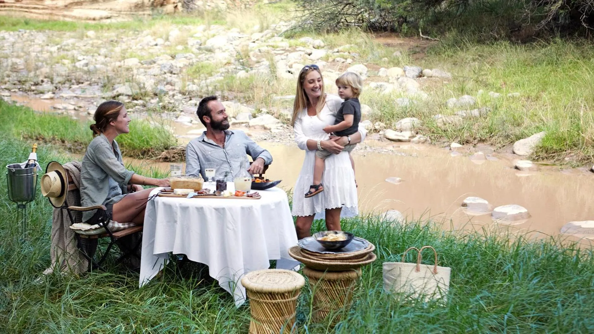Family in Mount Camdeboo Private Game Reserve by NEWMARK