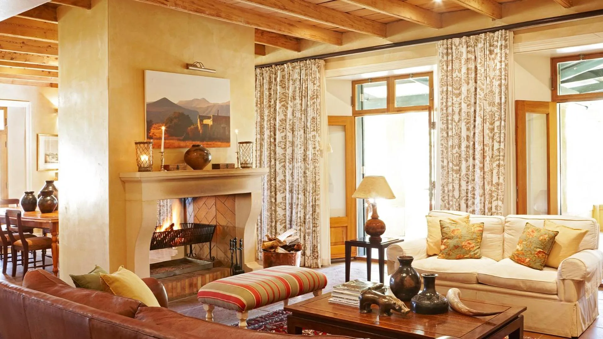 Living room in Mount Camdeboo Private Game Reserve by NEWMARK