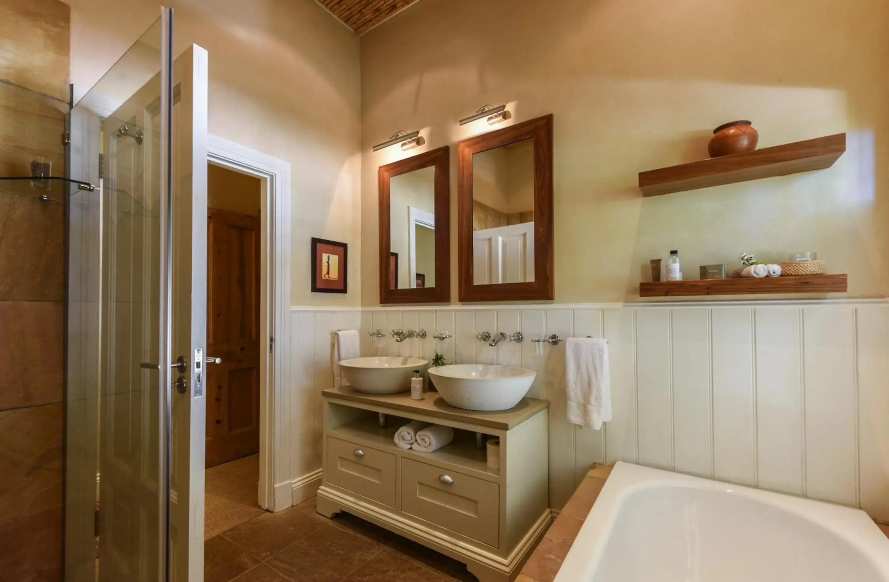 Bathroom in Mount Camdeboo Private Game Reserve by NEWMARK Bathroom in Mount Camdeboo Private Game Reserve by NEWMARK