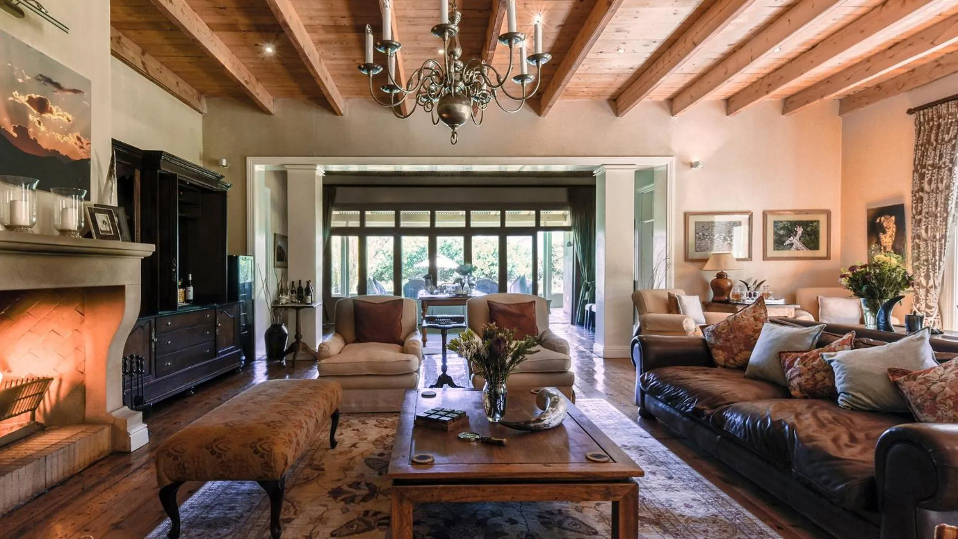 Living room in Mount Camdeboo Private Game Reserve by NEWMARK