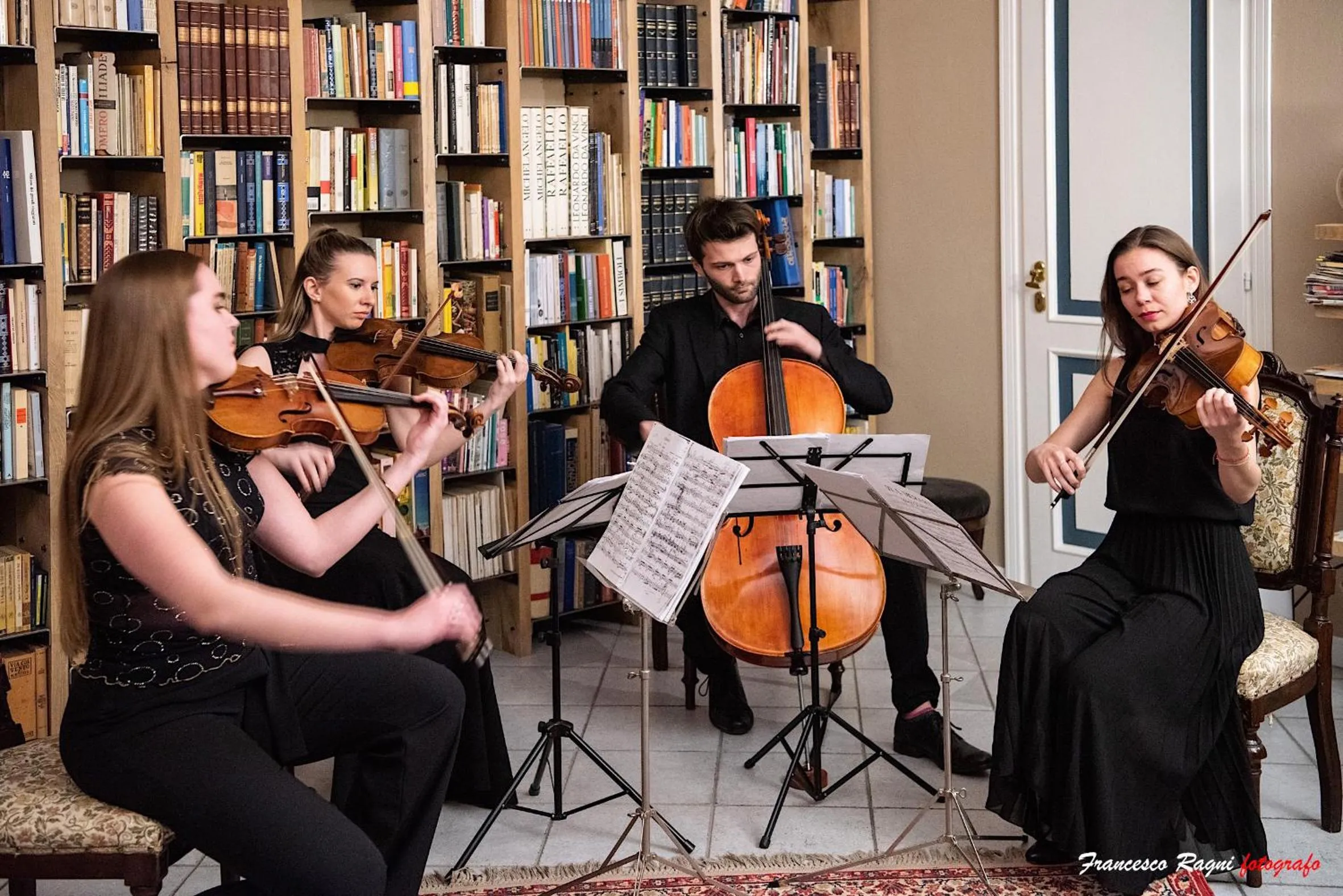 Library in Antica Casa Balsari