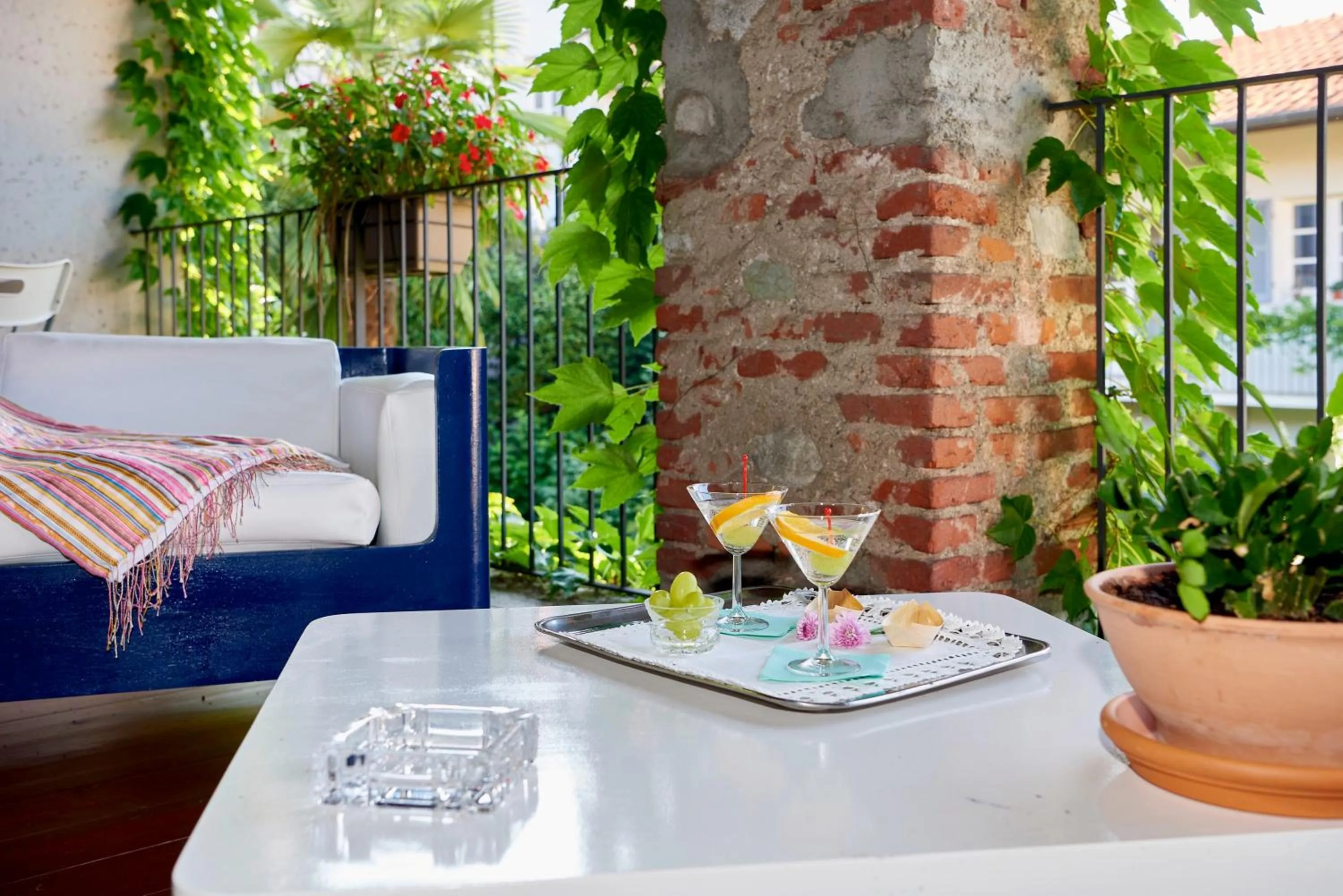 Patio in Antica Casa Balsari