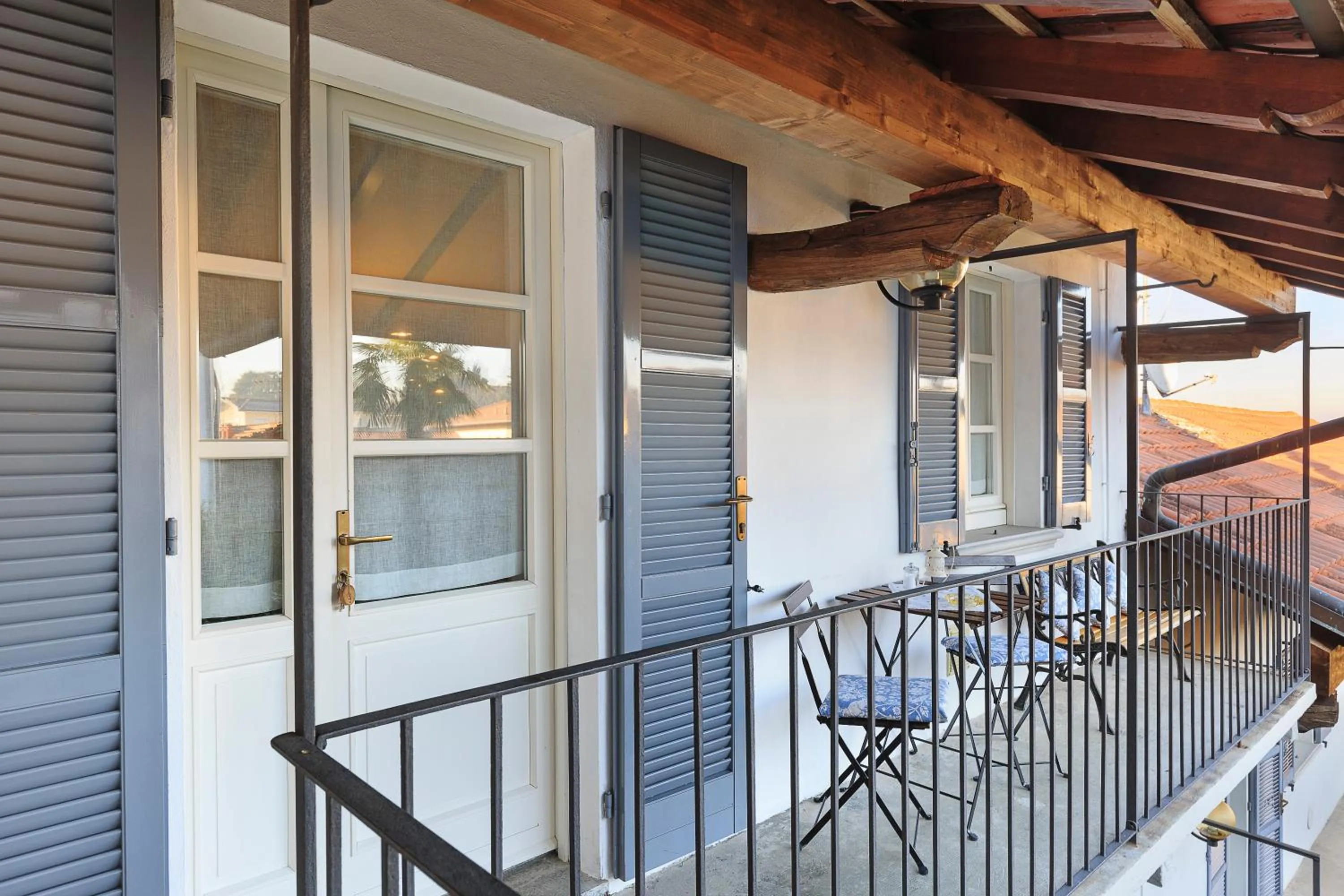 Balcony/Terrace in Antica Casa Balsari
