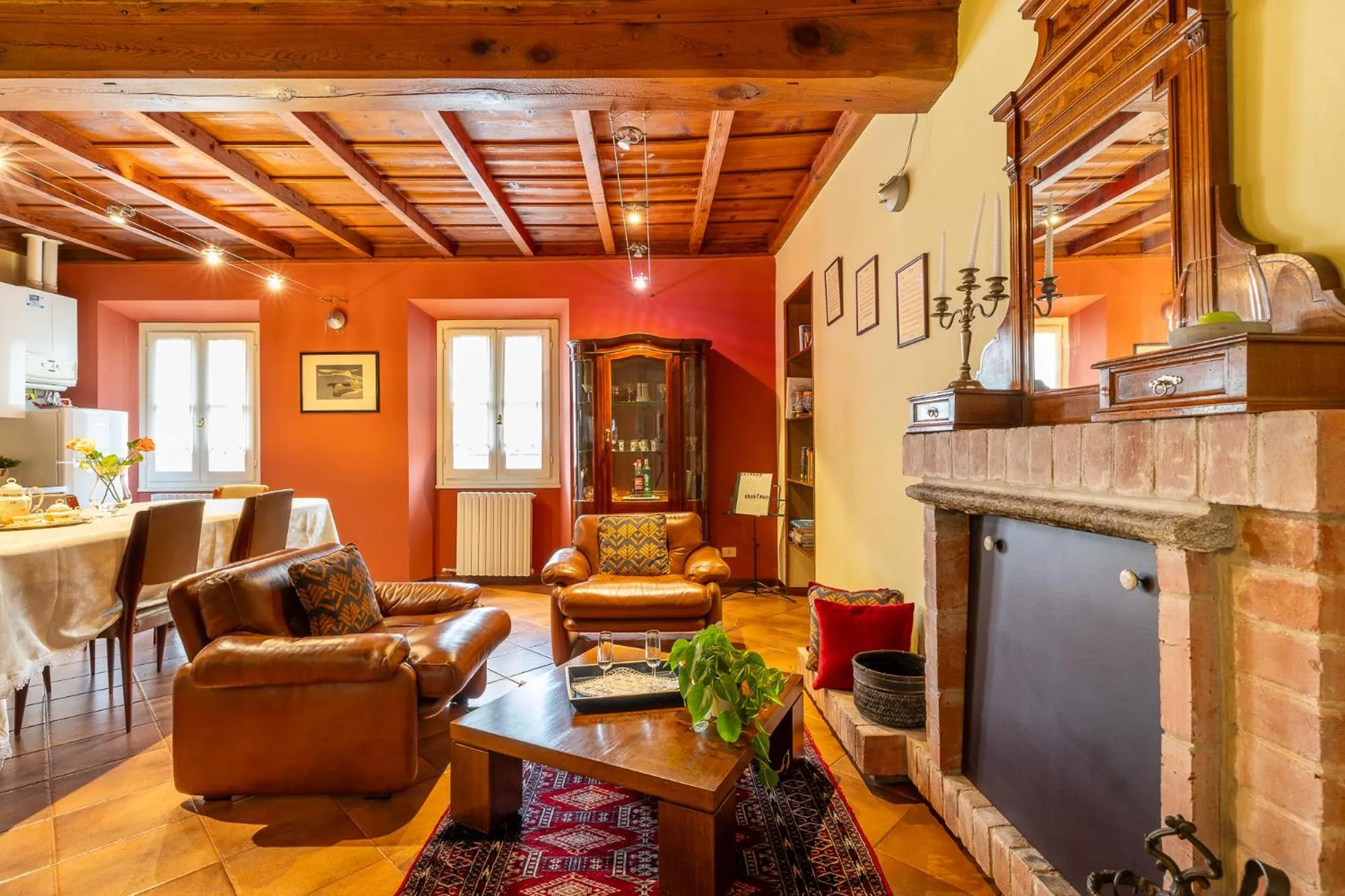 Living room in Antica Casa Balsari