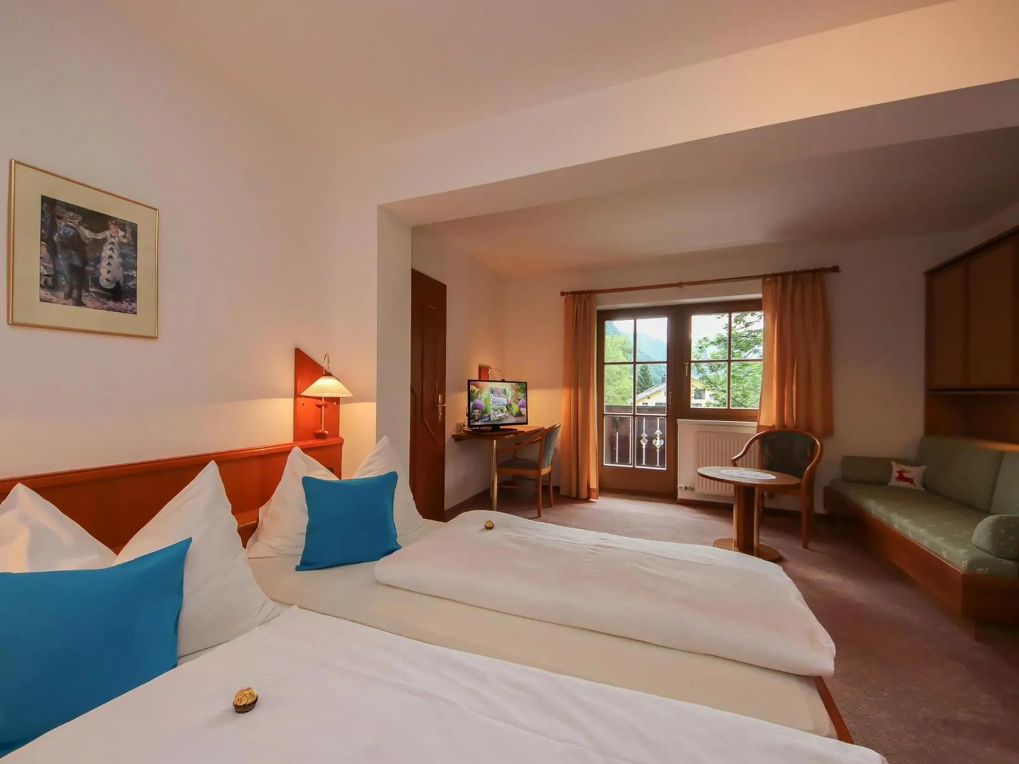 Bed in Landgasthof Neuwirt