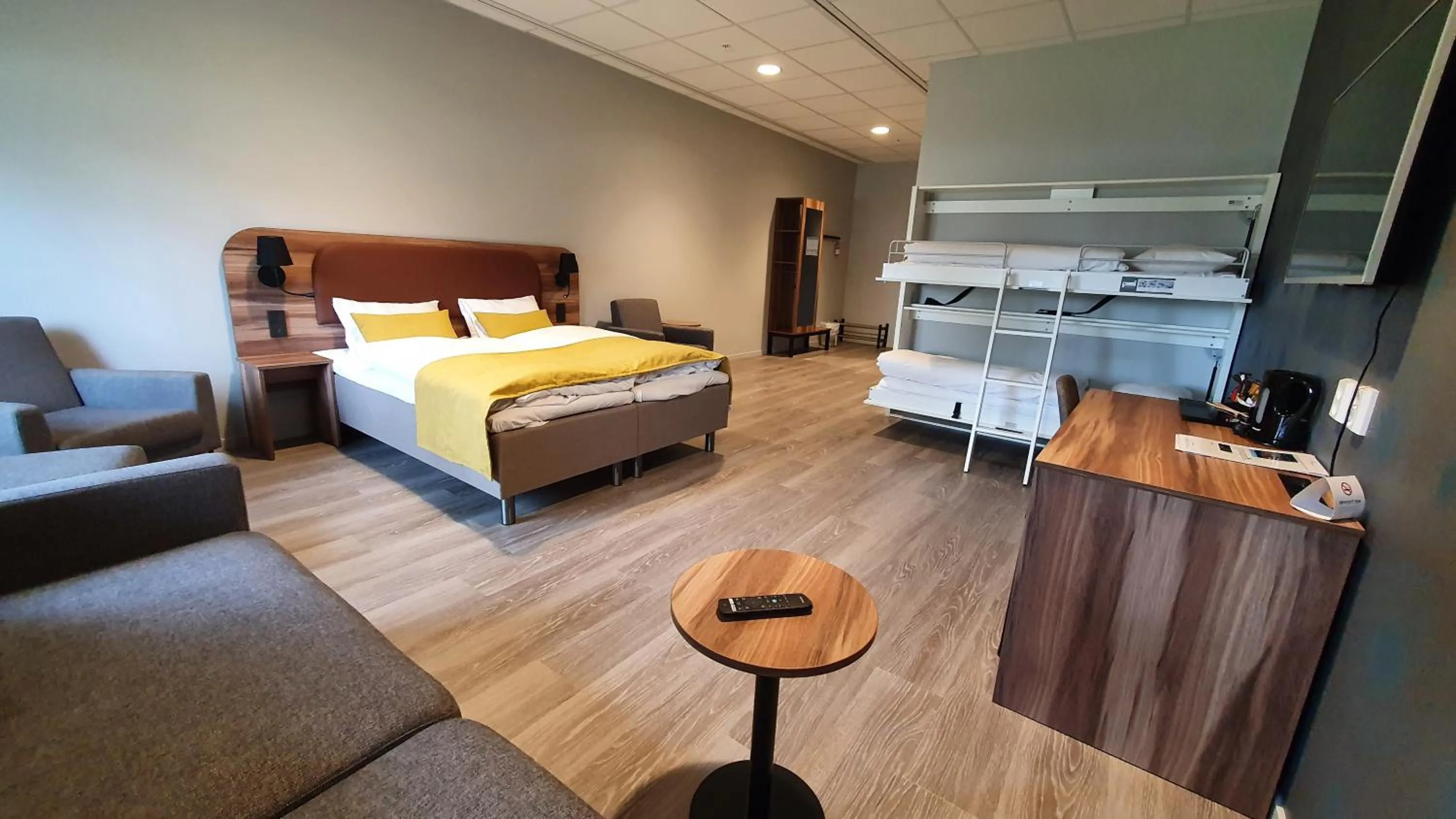 Photo of the whole room, Bed in Hotell Fritidsparken