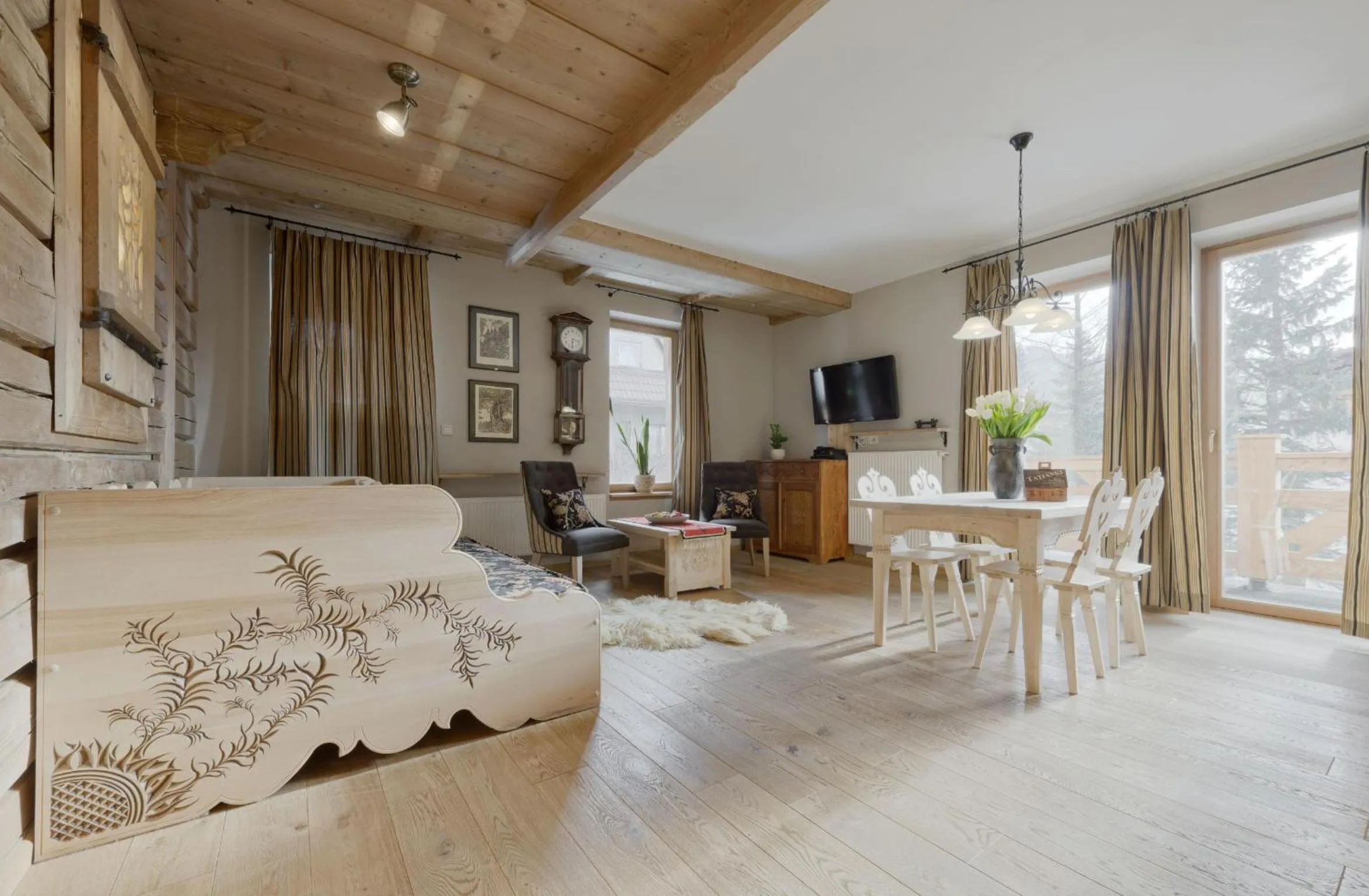 Living room in Willa Tatiana Lux