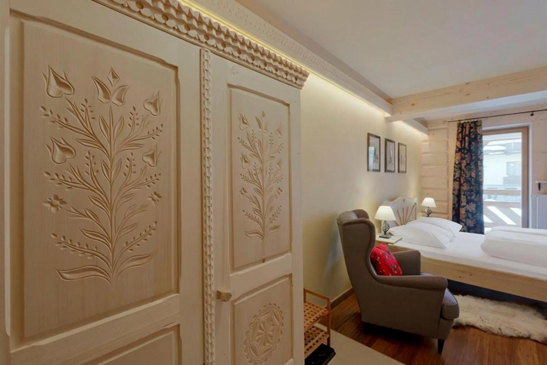 Living room, Bed in Willa Tatiana Lux