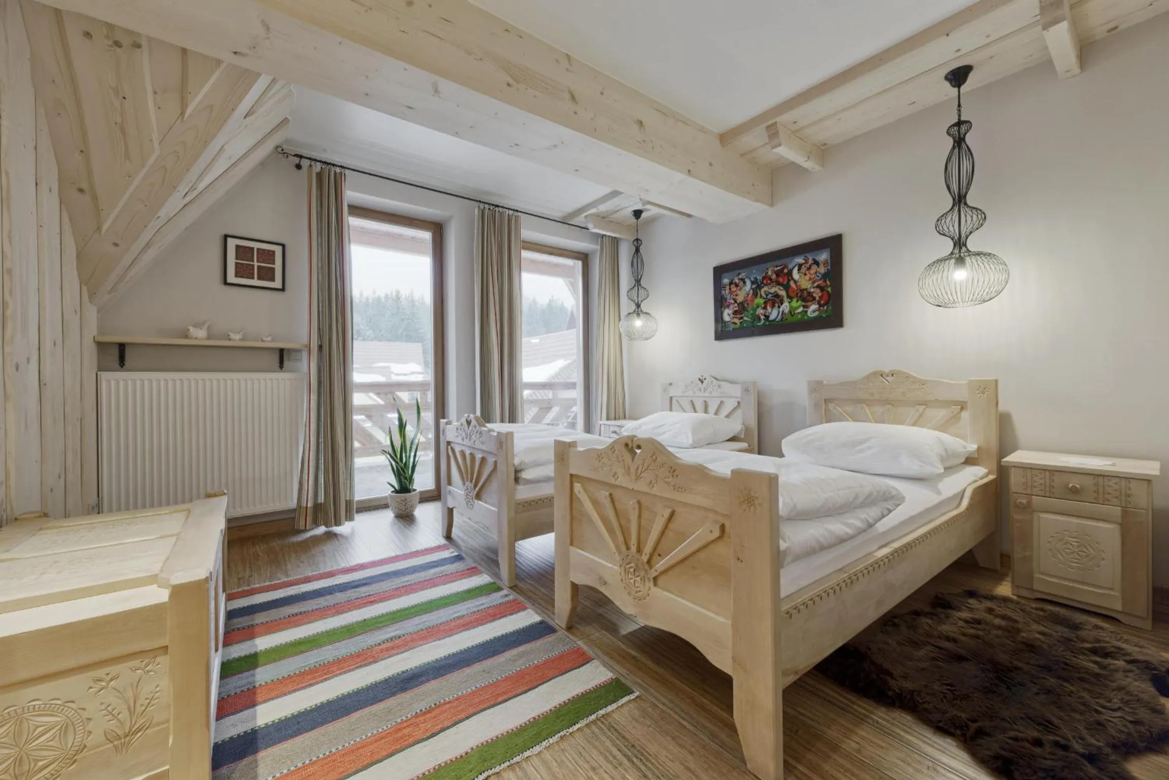 Bedroom, Bed in Willa Tatiana Lux