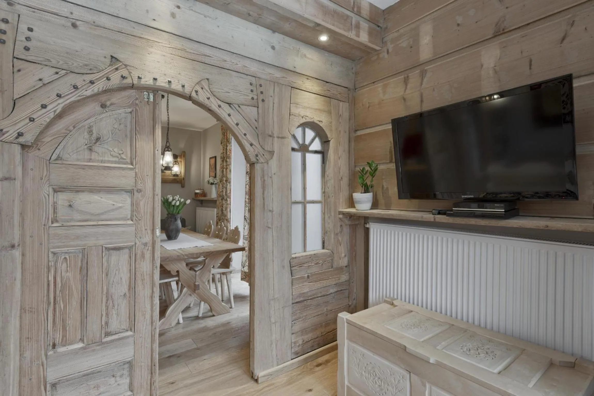 Seating area in Willa Tatiana Lux