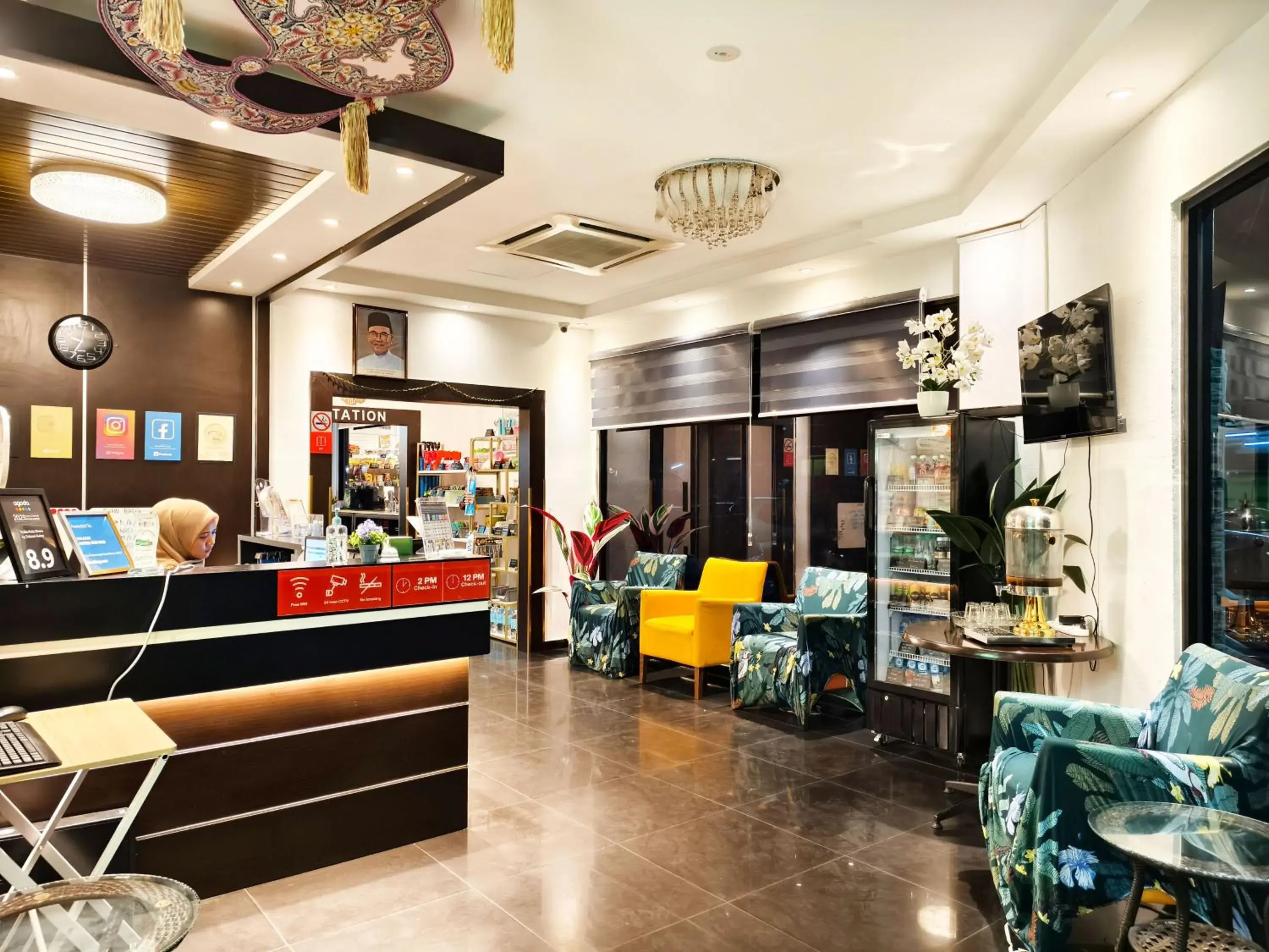 Lobby or reception in Salaam Suites Hotel Lobby or reception in Salaam Suites Hotel