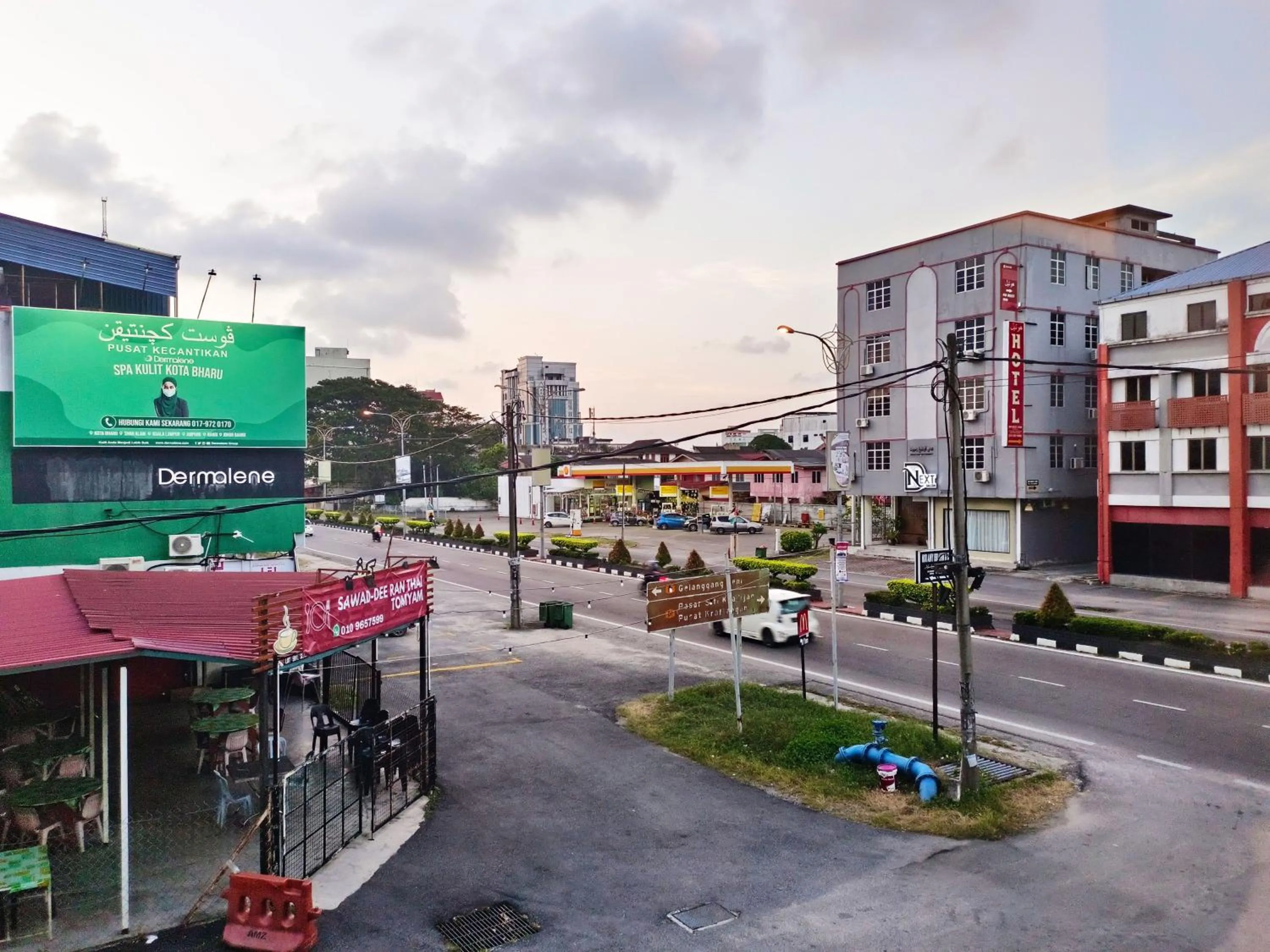 City view in Salaam Suites Hotel