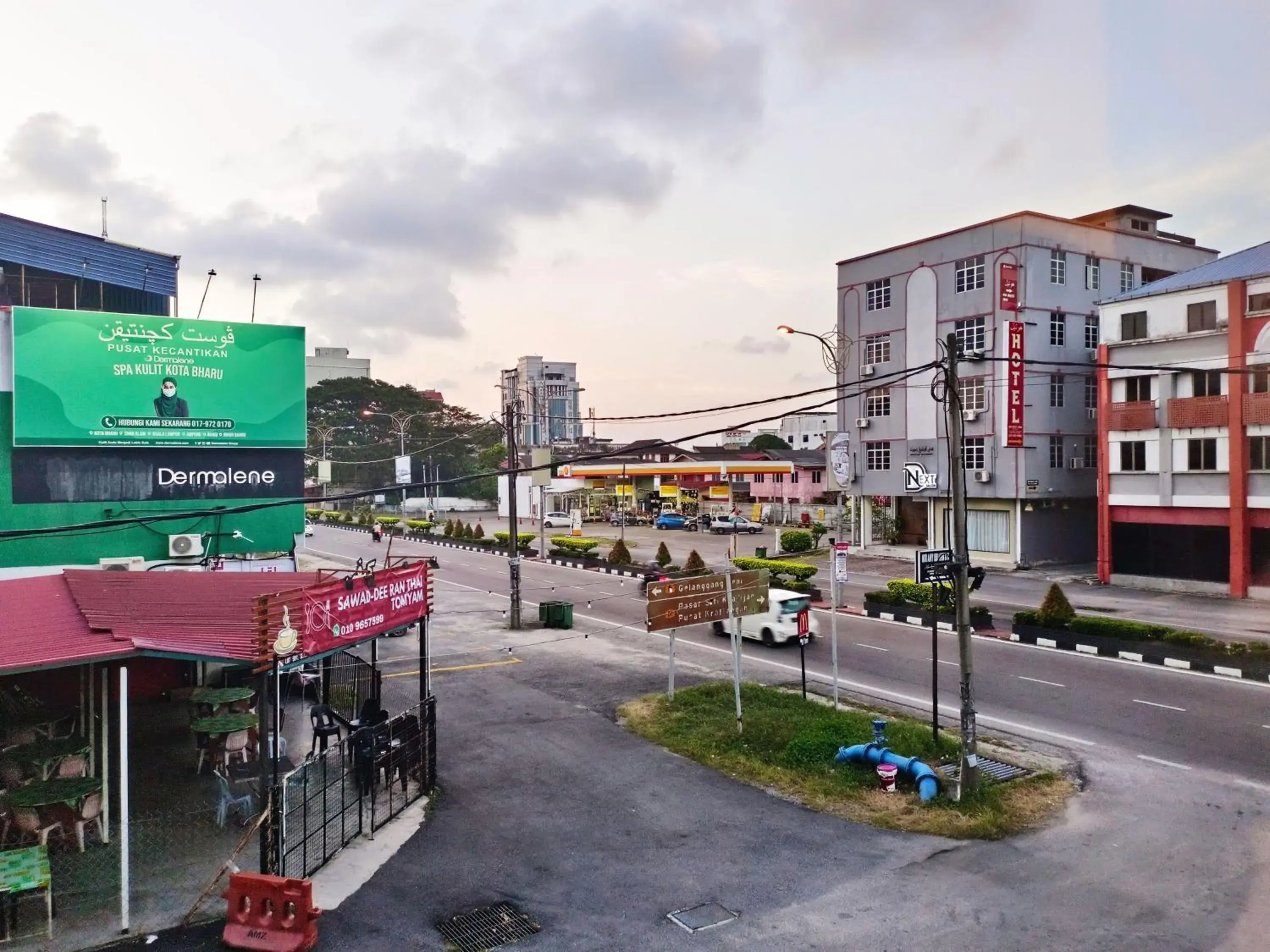 City view in Salaam Suites Hotel City view in Salaam Suites Hotel