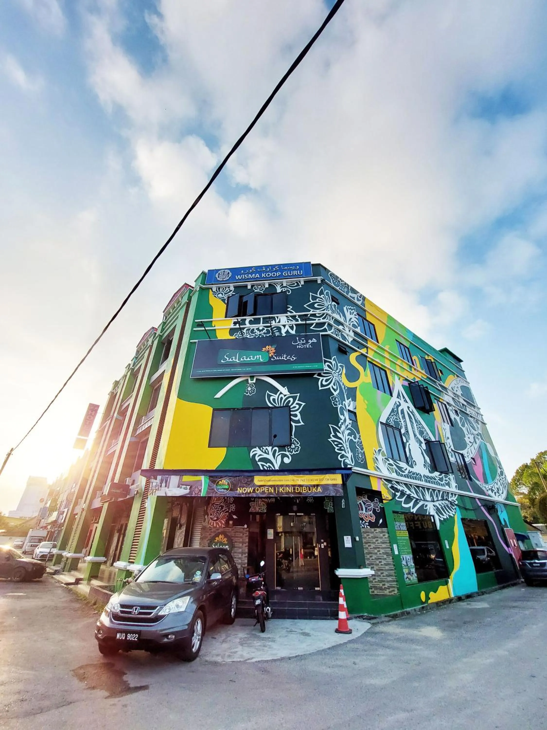 Property building in Salaam Suites Hotel