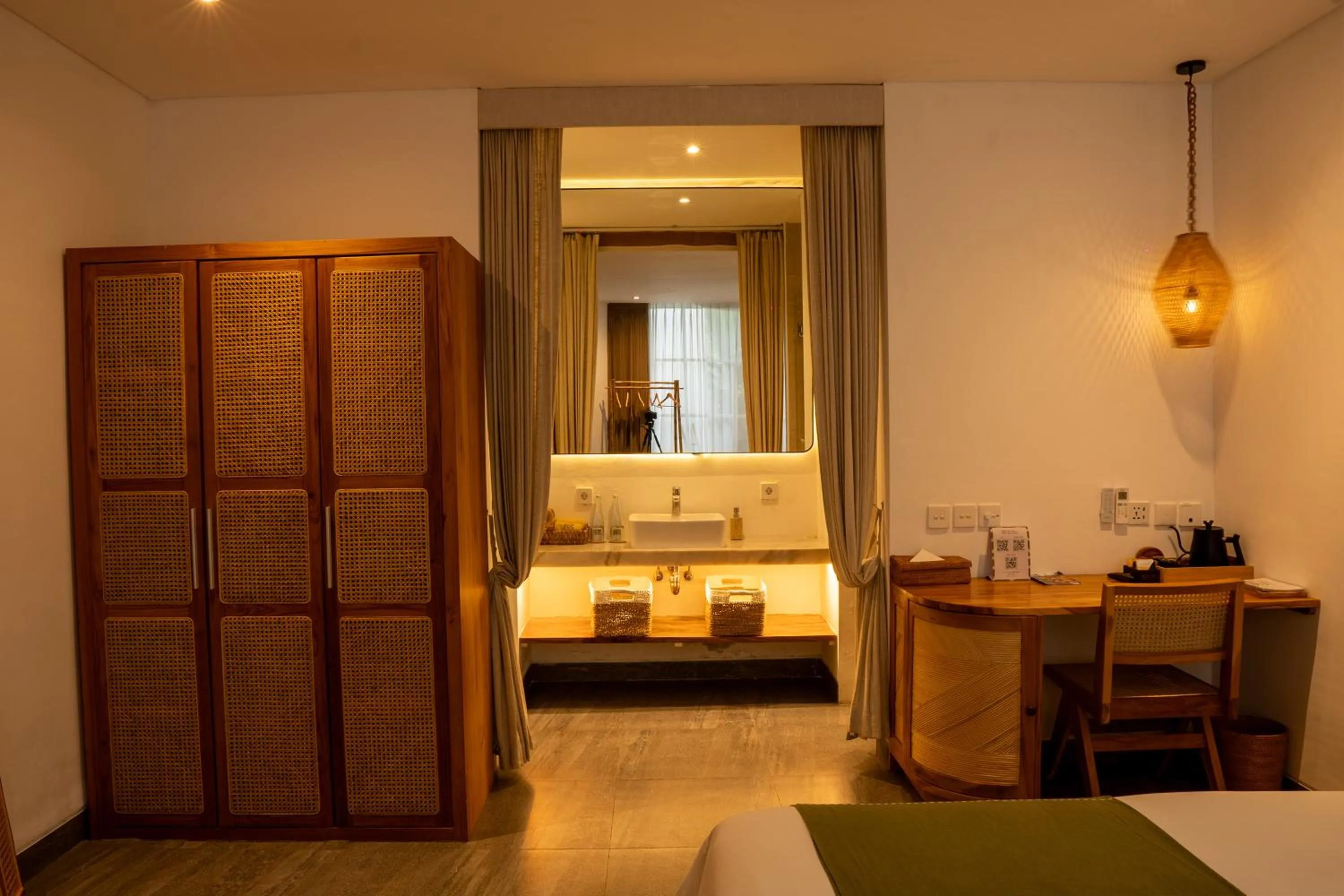 Bathroom, Bed in Mantra Wellness Center