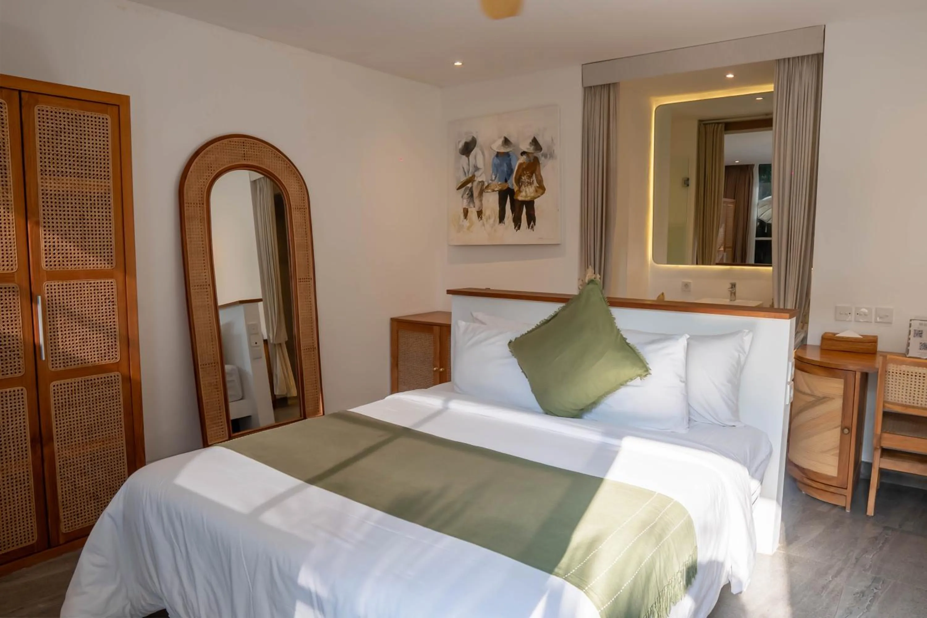 Bed in Mantra Wellness Center