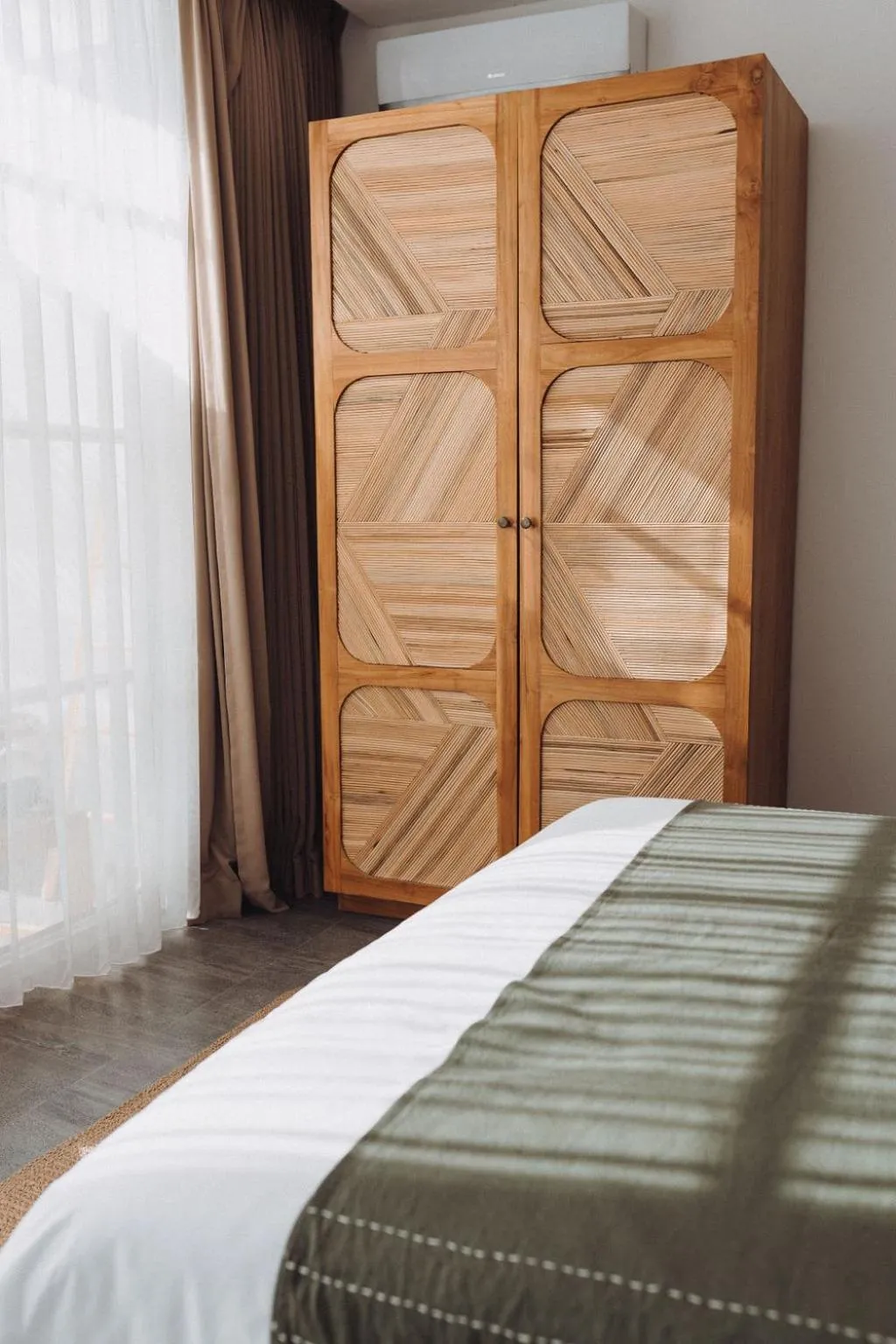 Bedroom, Bed in Mantra Wellness Center