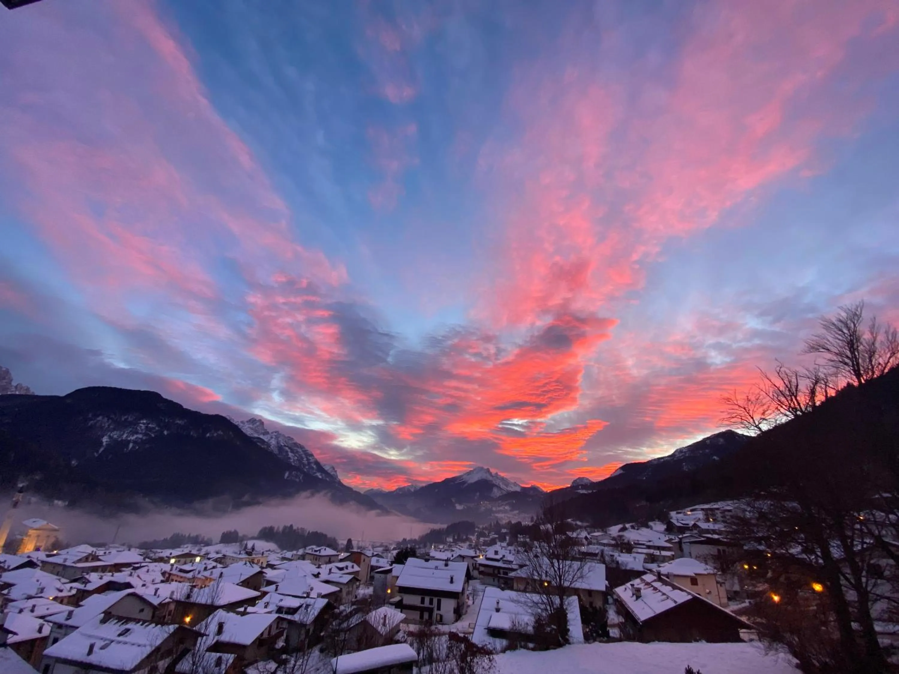 Sunset in Fra Rose e Mughi