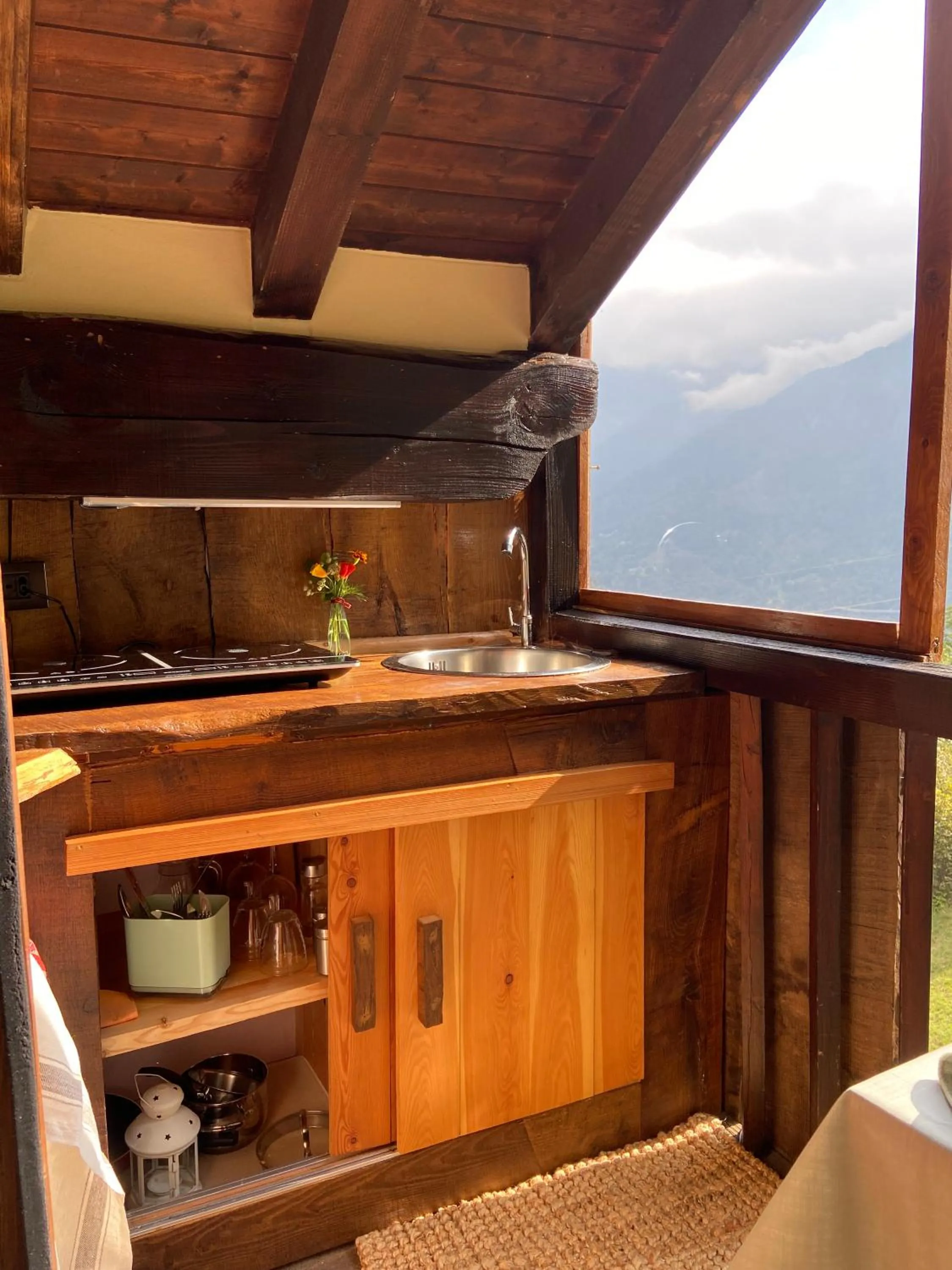 Kitchen or kitchenette in B&B Marcellina