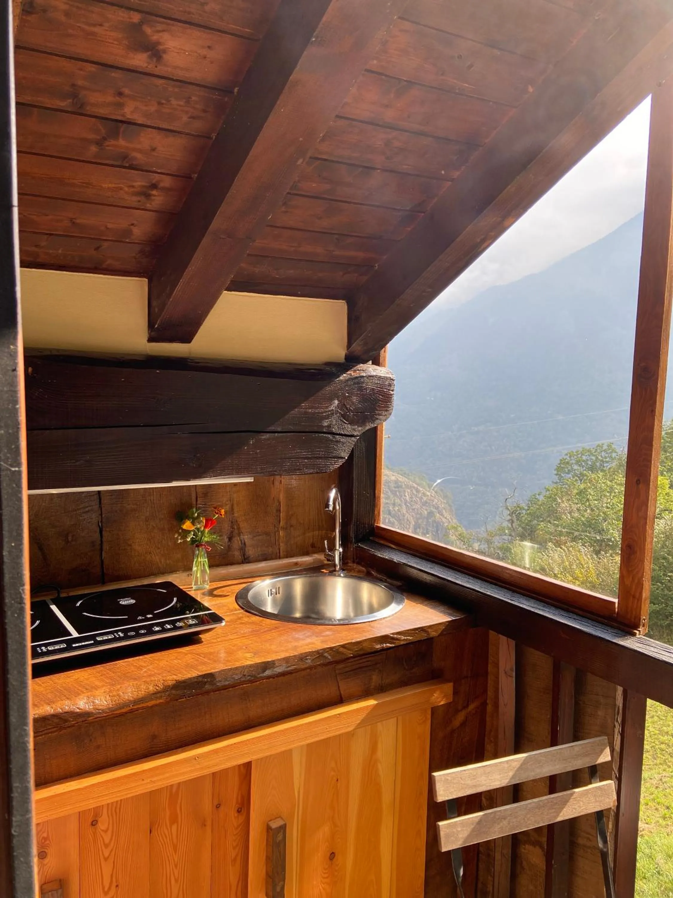 Kitchen or kitchenette in B&B Marcellina