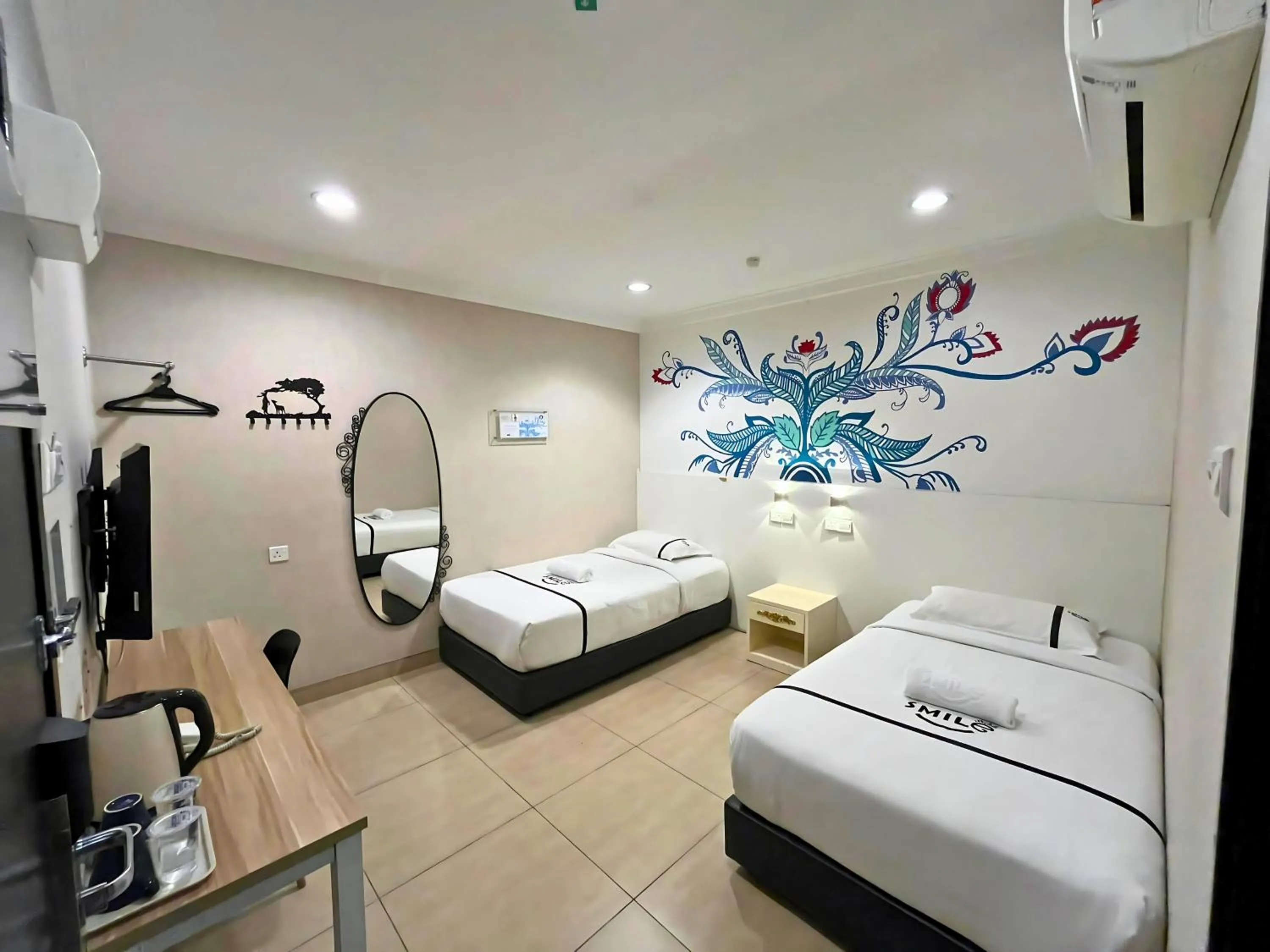 Bed in Smile Hotel Shah Alam ICity