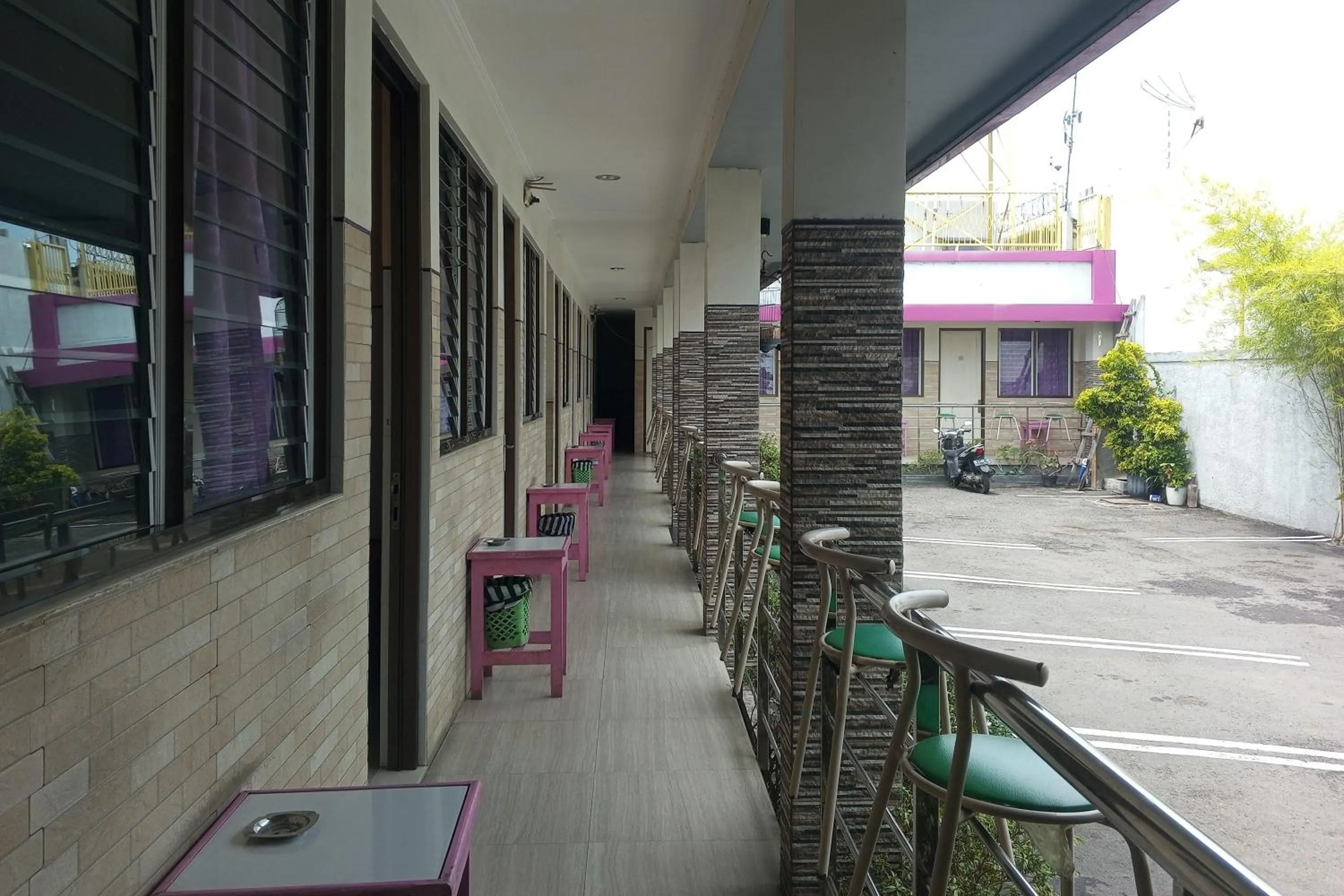Patio in Hotel Orchid Syariah