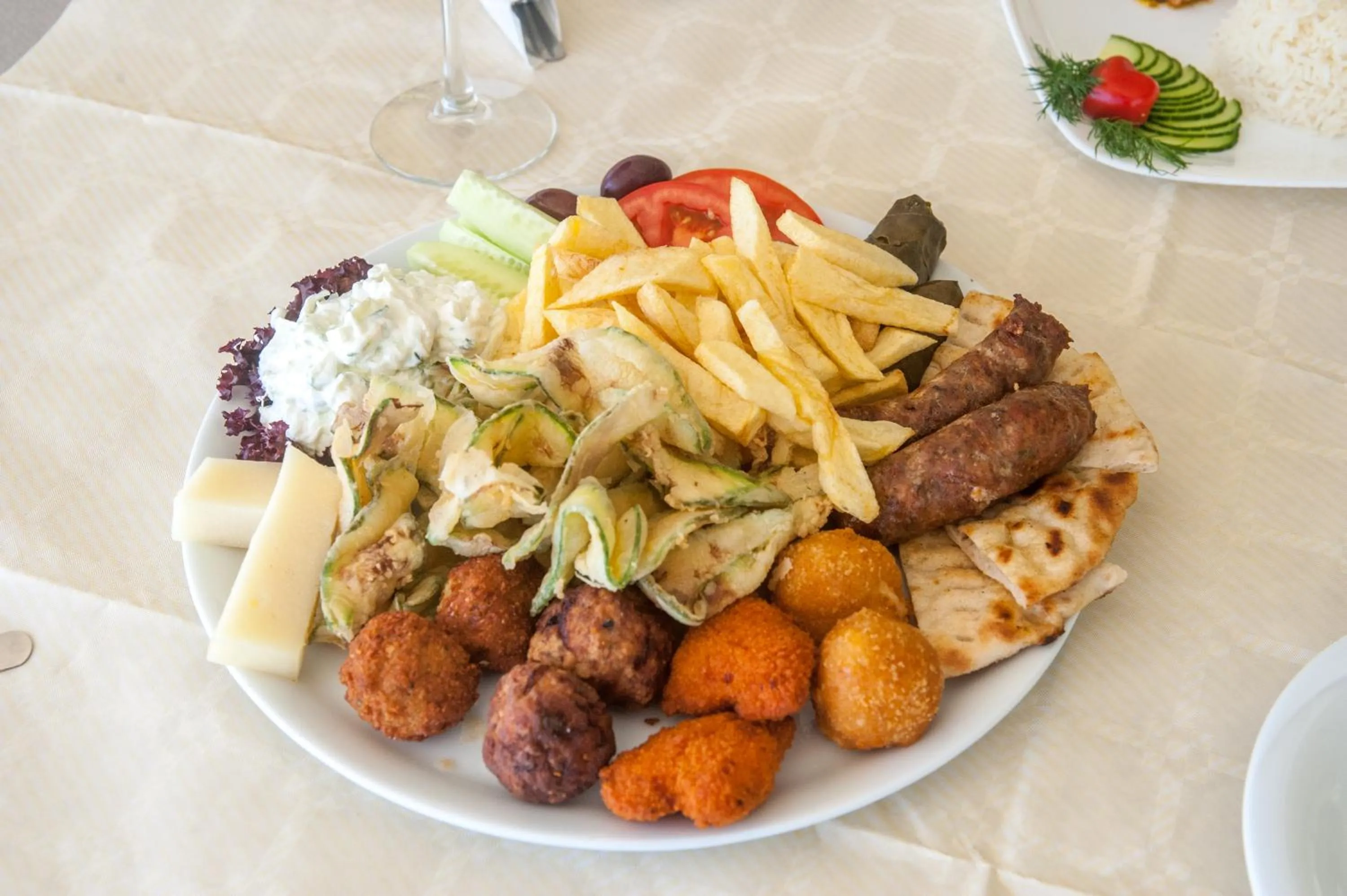 Food close-up in Mouikis Sun Village