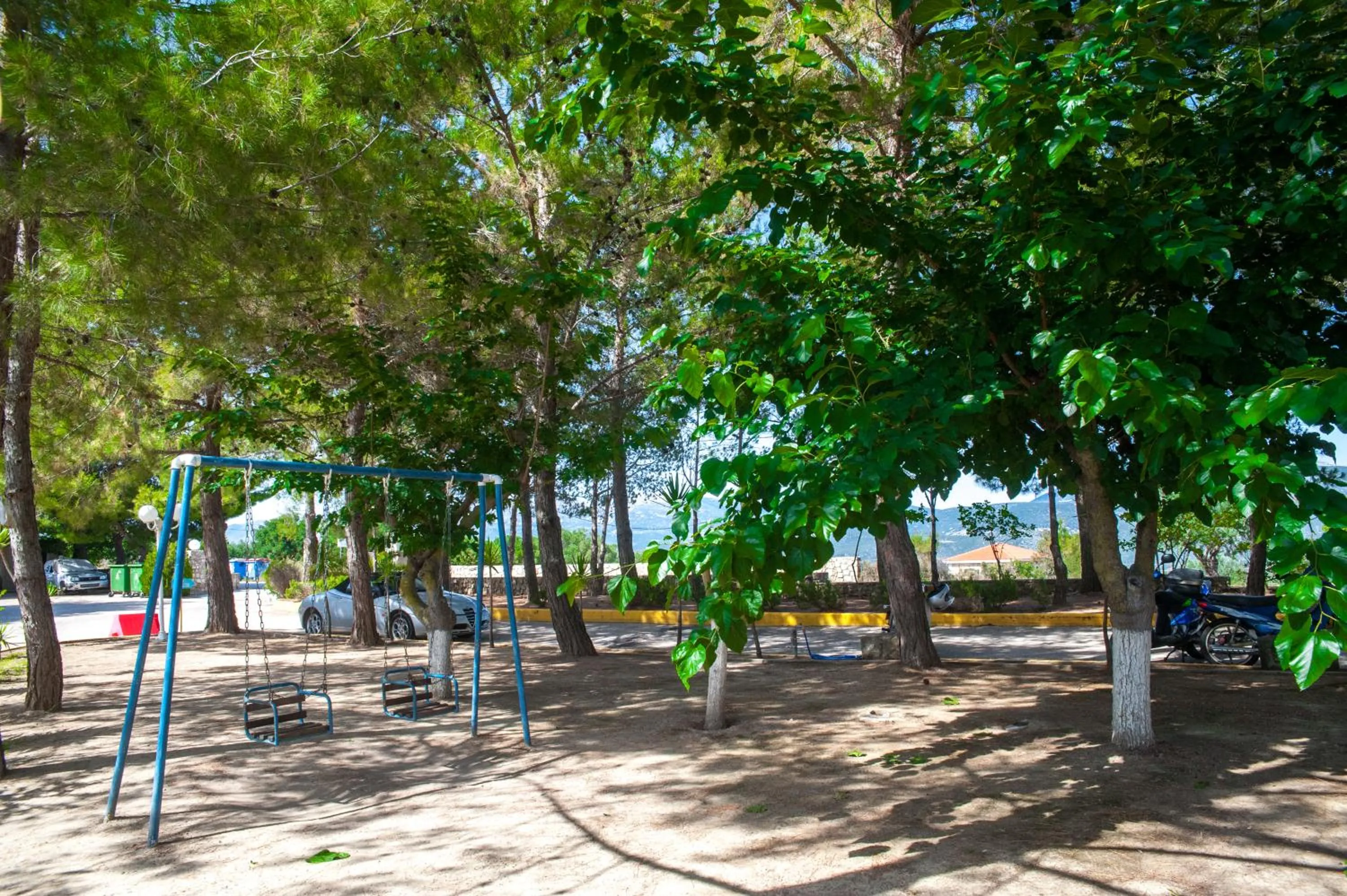 Children play ground in Mouikis Sun Village