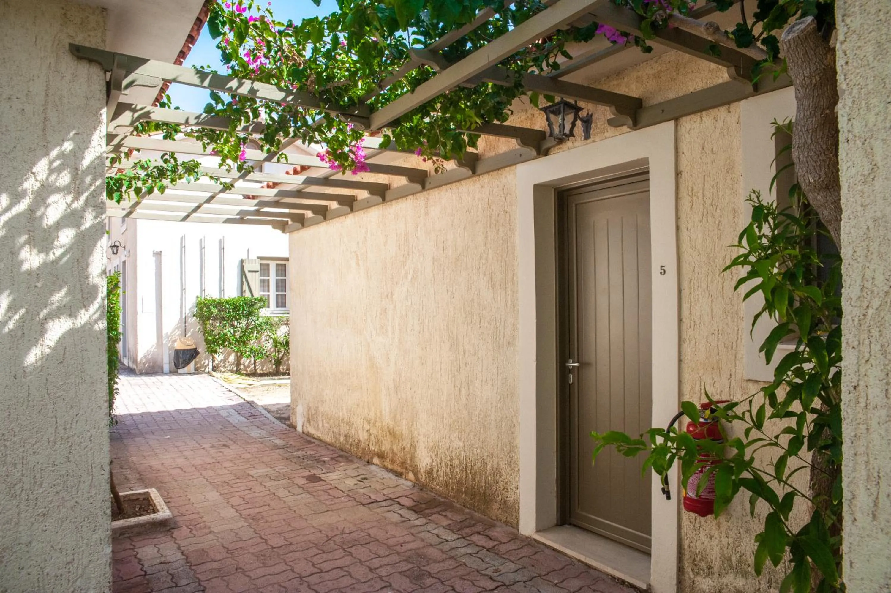 Patio in Mouikis Sun Village