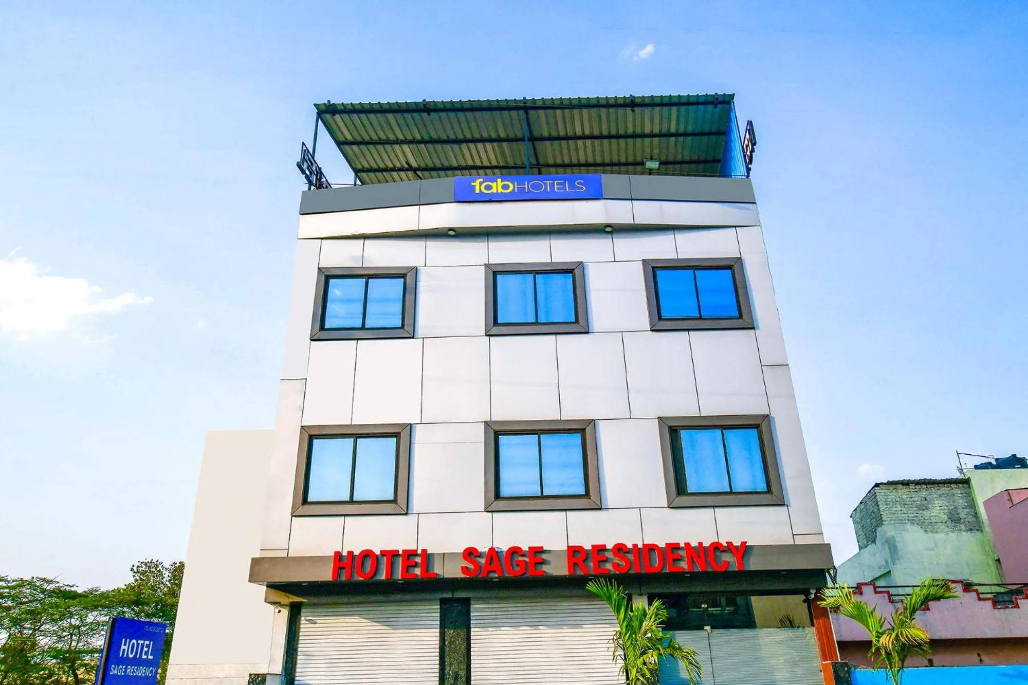 Property building in FabHotel Sage Residency