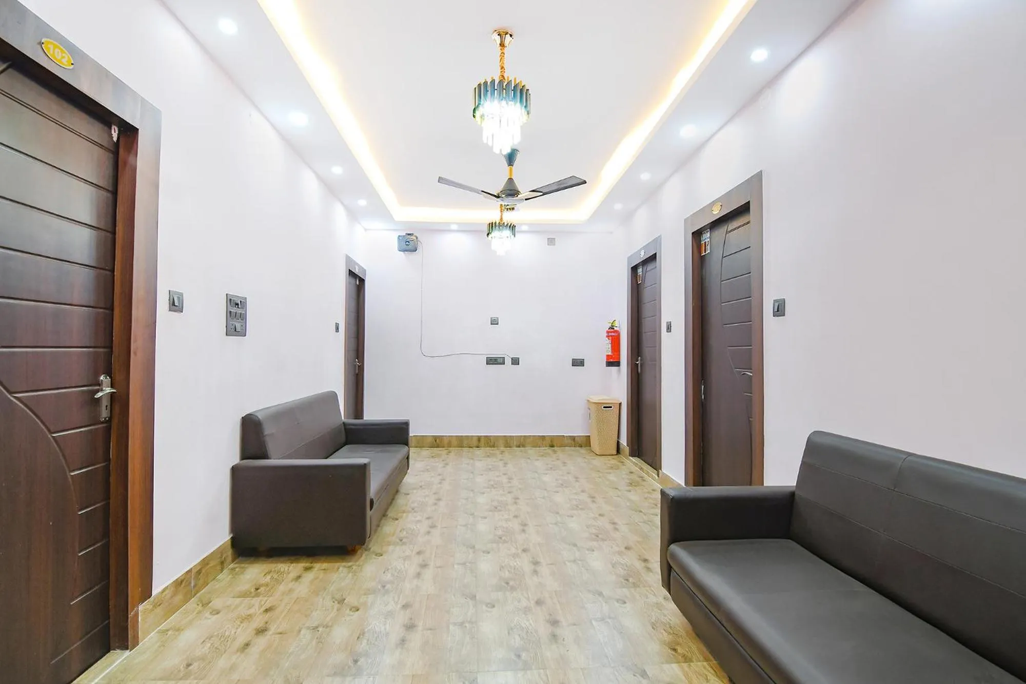 Lobby or reception in FabHotel D Park