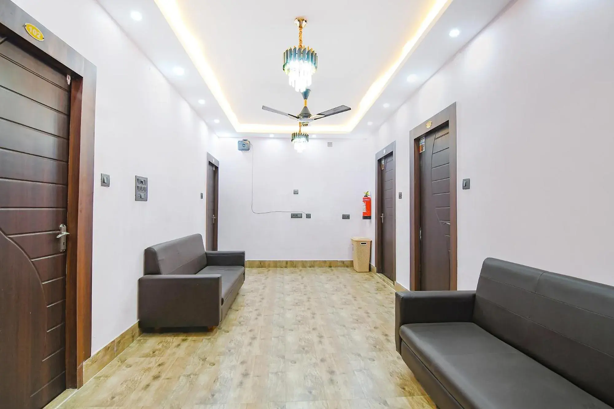 Lobby or reception in FabHotel D Park - Nr Dum Dum Junction Lobby or reception in FabHotel D Park - Nr Dum Dum Junction