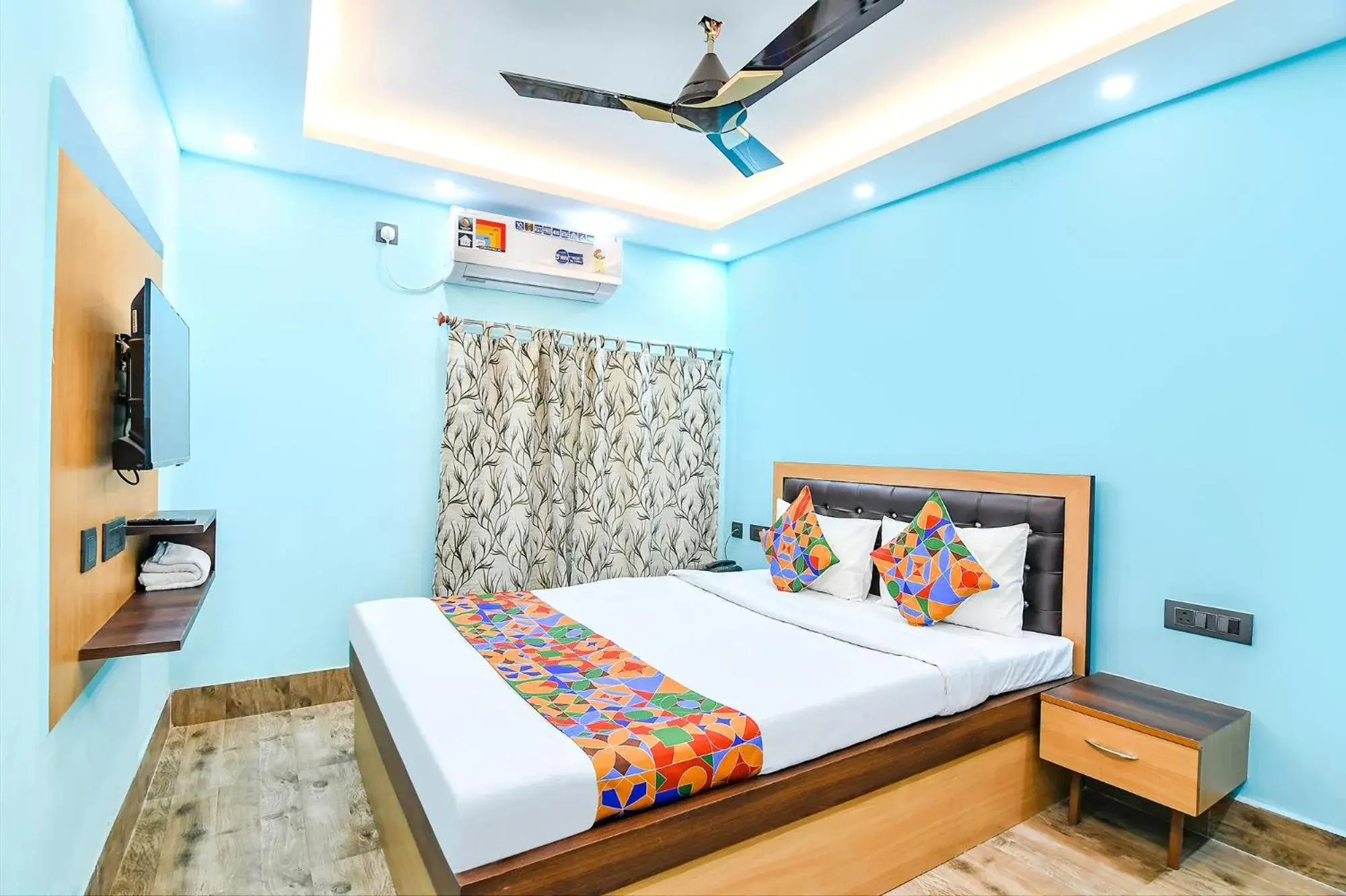 Bed in FabHotel D Park - Nr Dum Dum Junction Bed in FabHotel D Park - Nr Dum Dum Junction