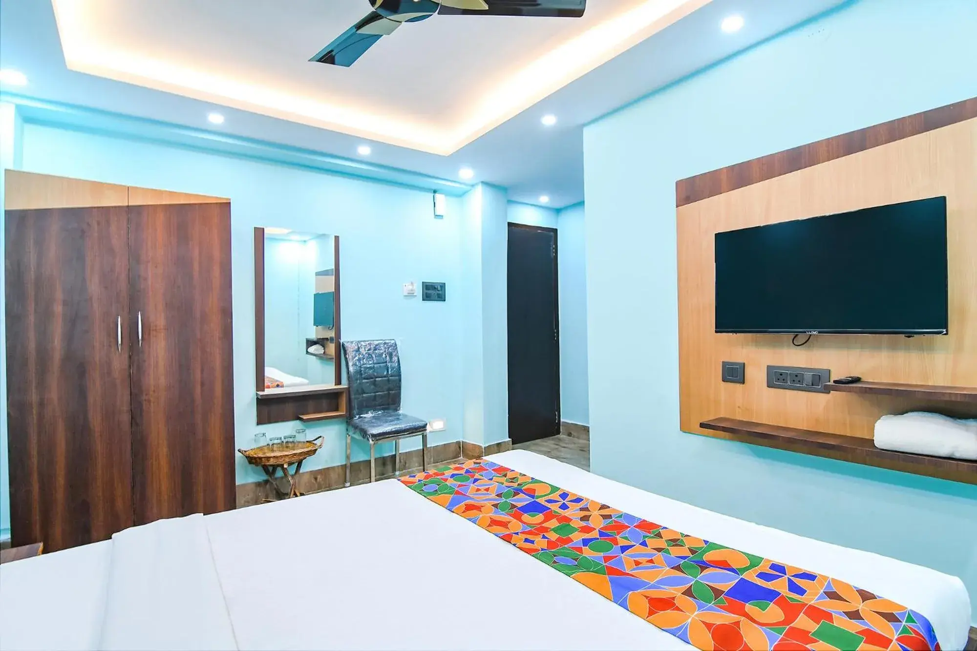 Bed in FabHotel D Park - Nr Dum Dum Junction Bed in FabHotel D Park - Nr Dum Dum Junction