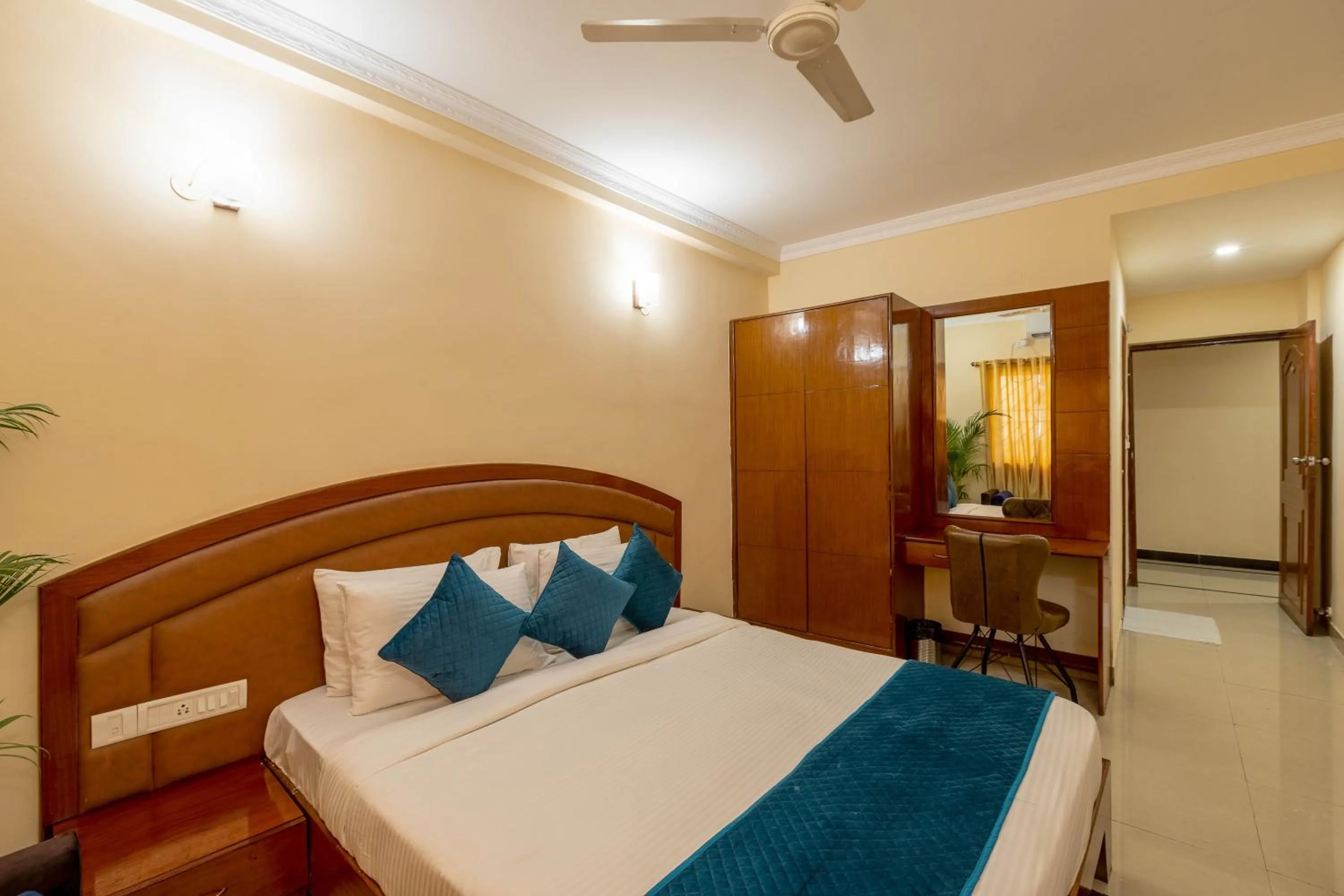 Bed in Blue Bliss Hotels By PPH Living Infantry Road