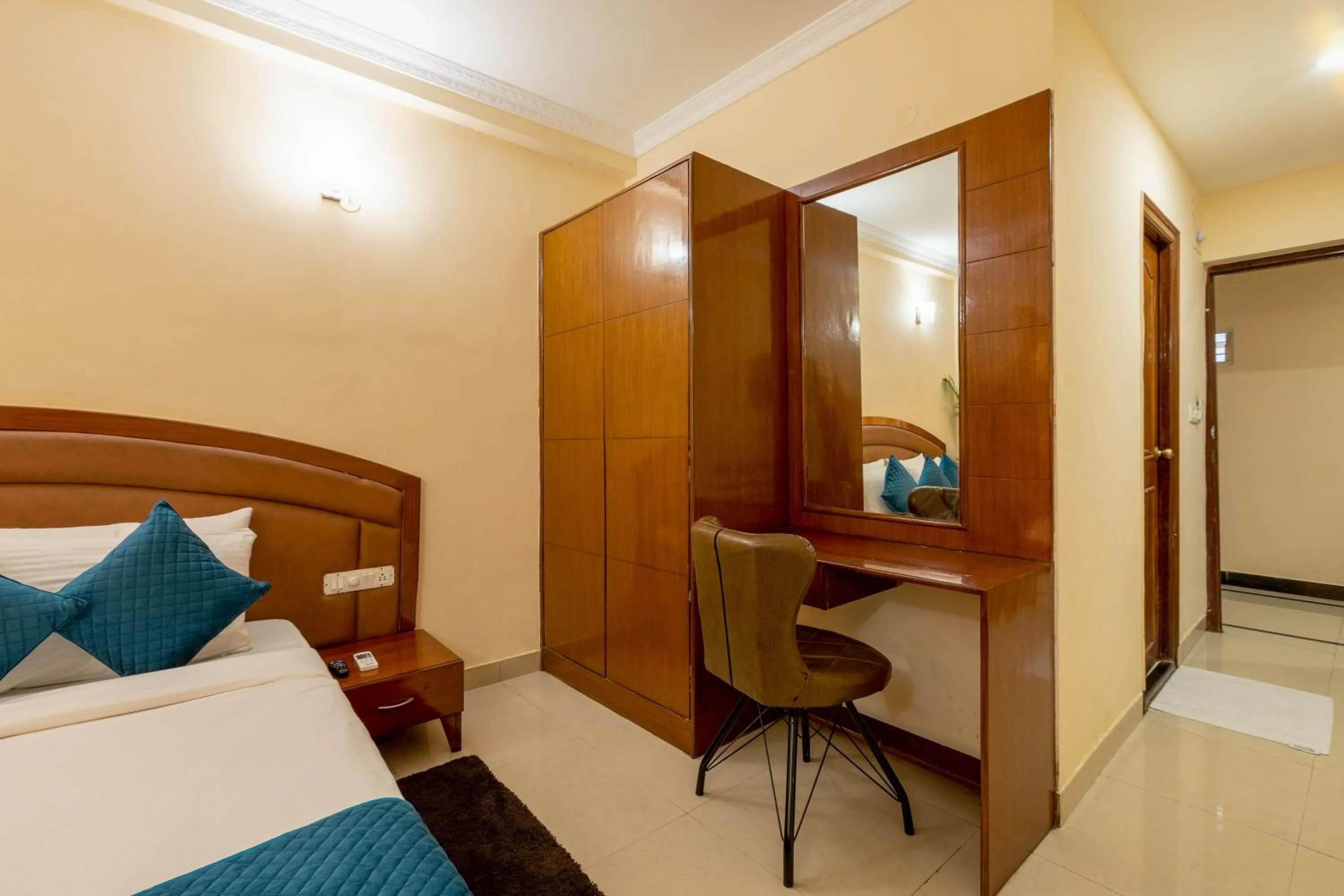 Bed in Blue Bliss Hotels By PPH Living Infantry Road