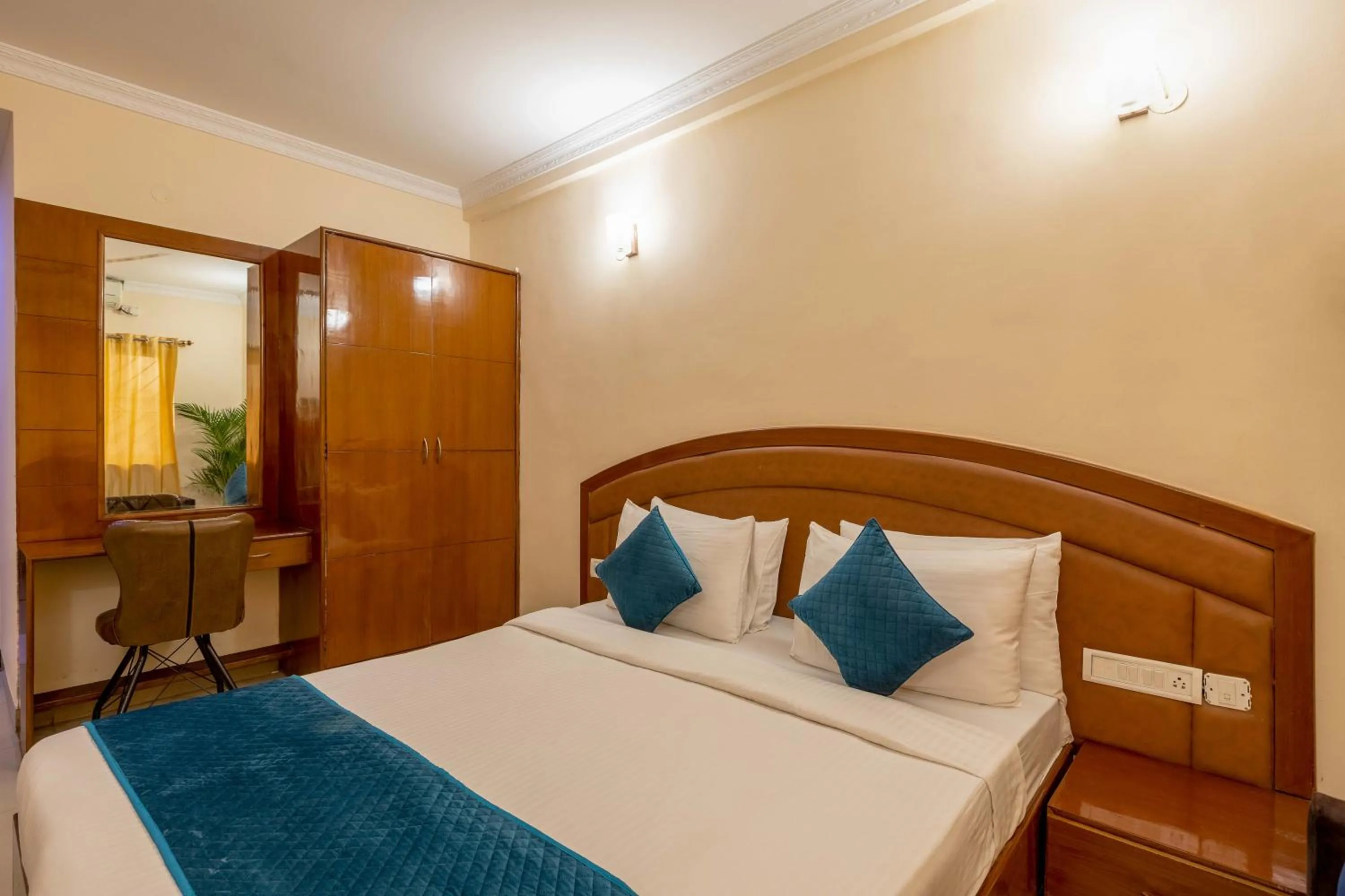 Bed in Blue Bliss Hotels By PPH Living Infantry Road