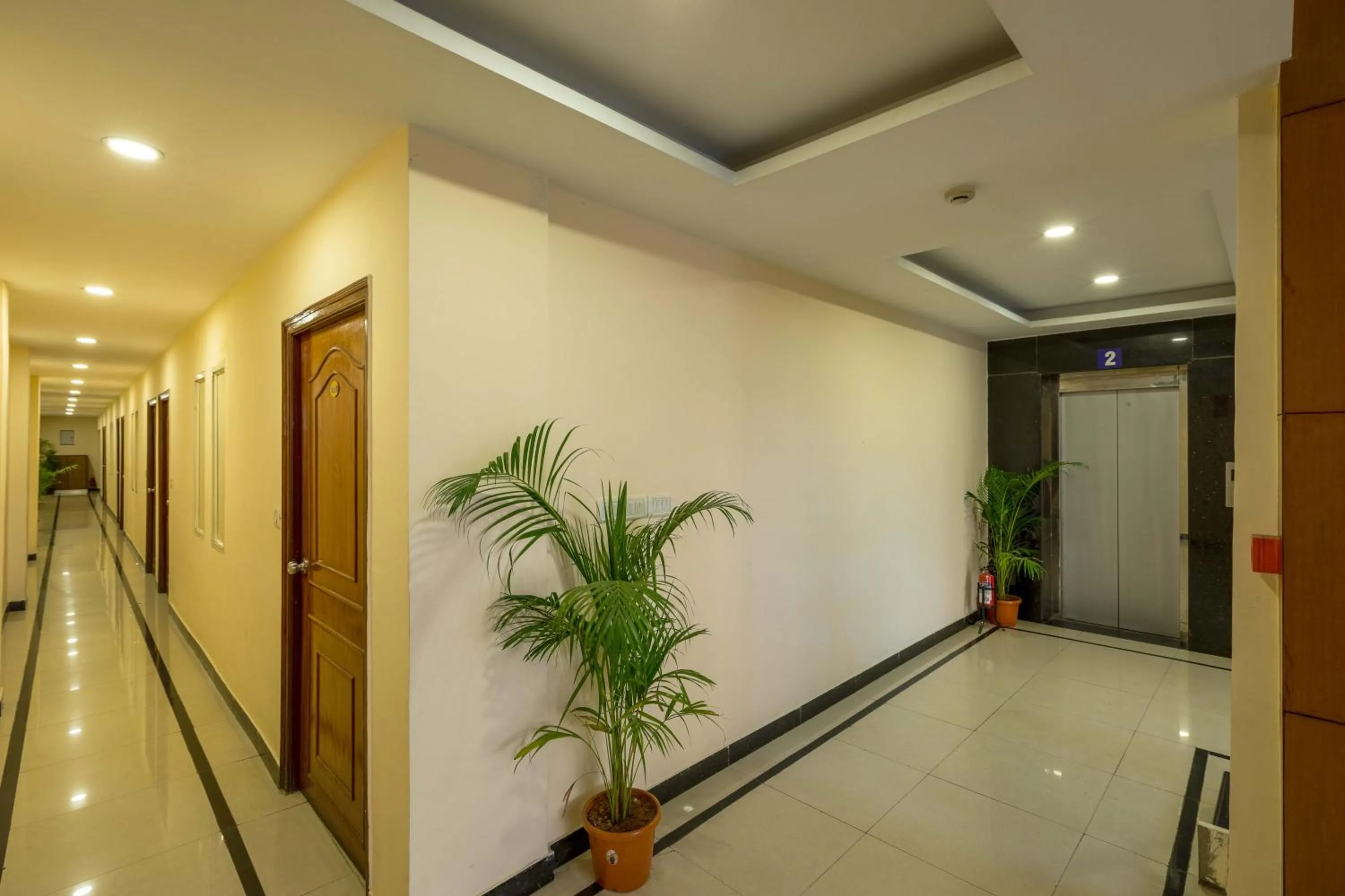 elevator in Blue Bliss Hotels By PPH Living Infantry Road