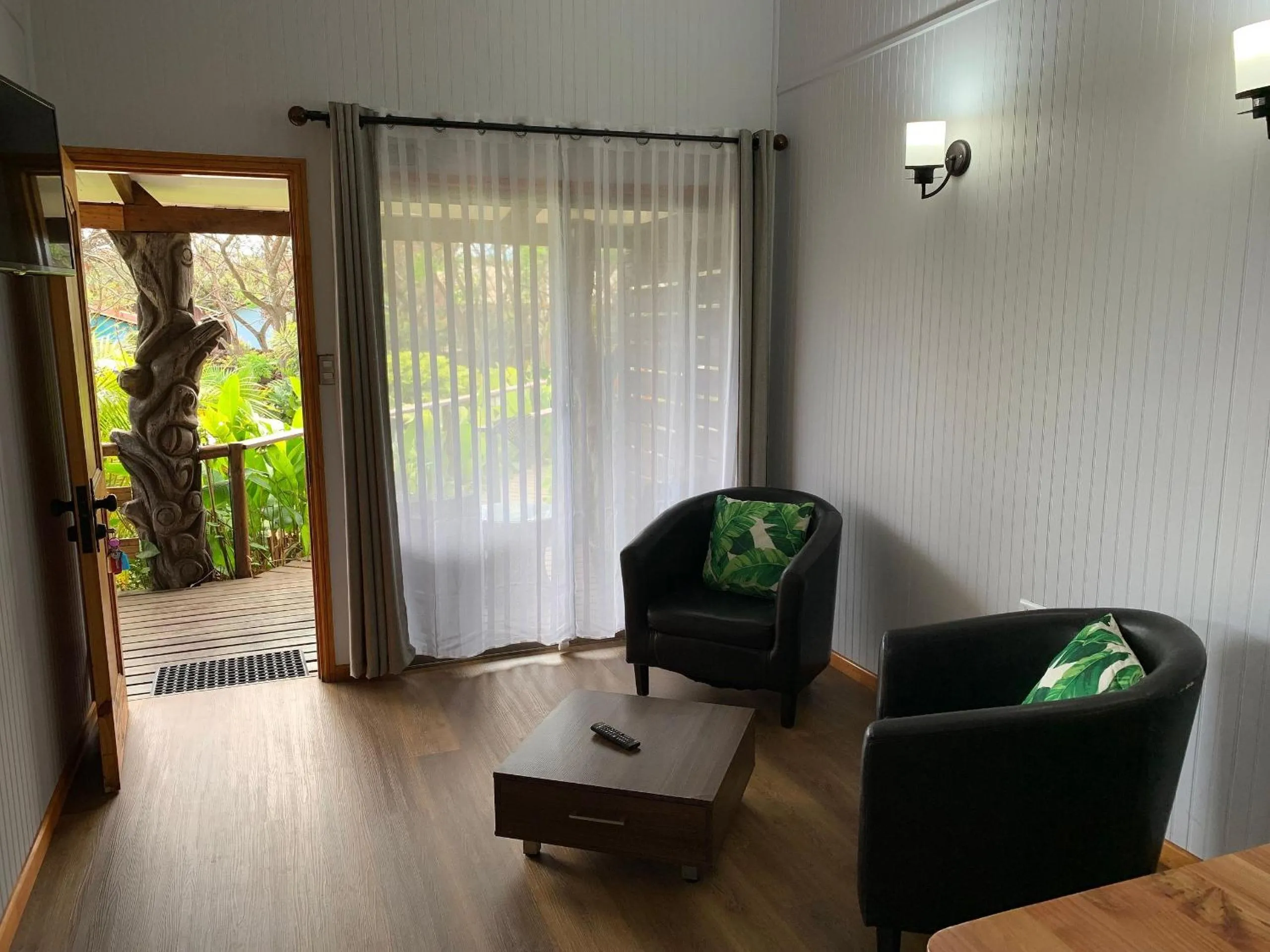 Seating area in Cabañas Raupa