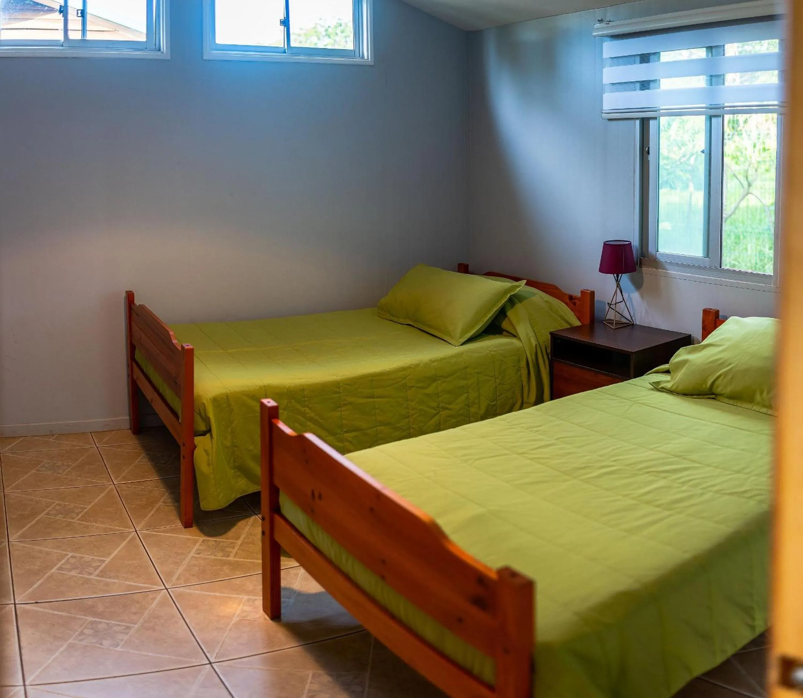 Bed in Cabañas Raupa