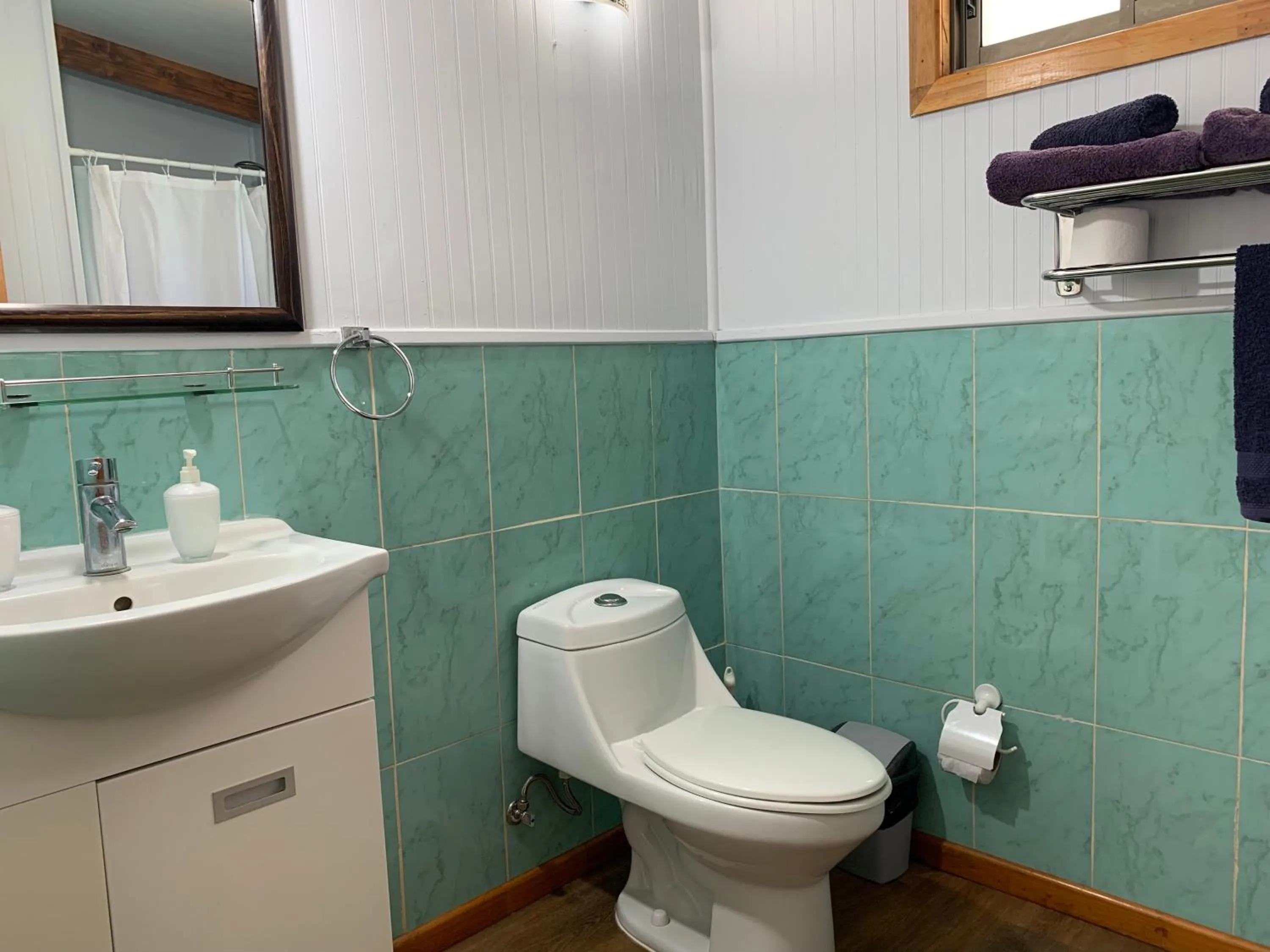 Bathroom in Cabañas Raupa