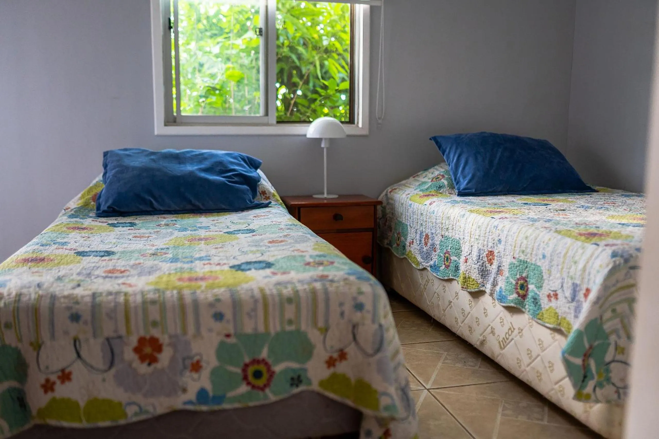 Bed in Cabañas Raupa