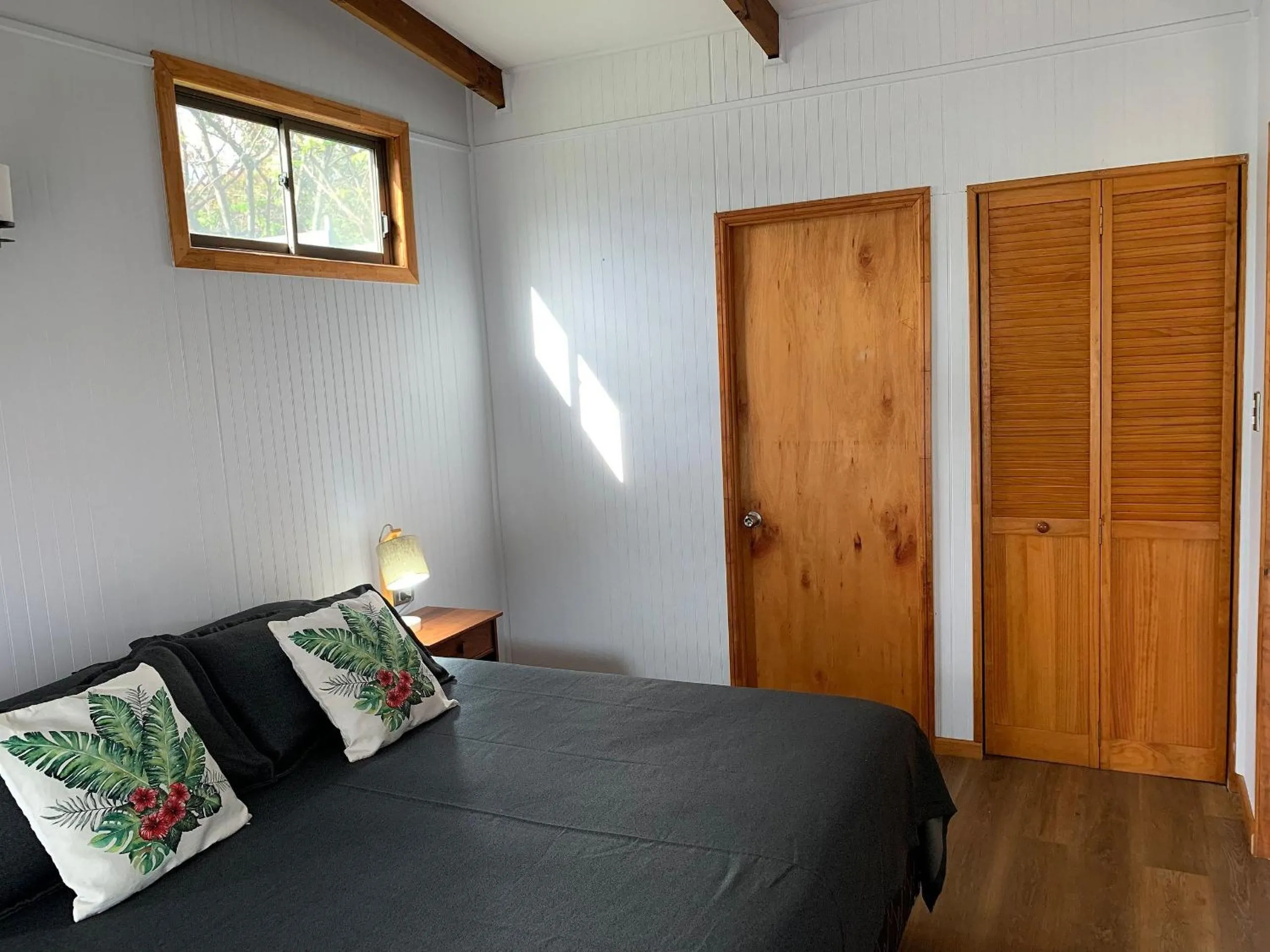 Bed in Cabañas Raupa