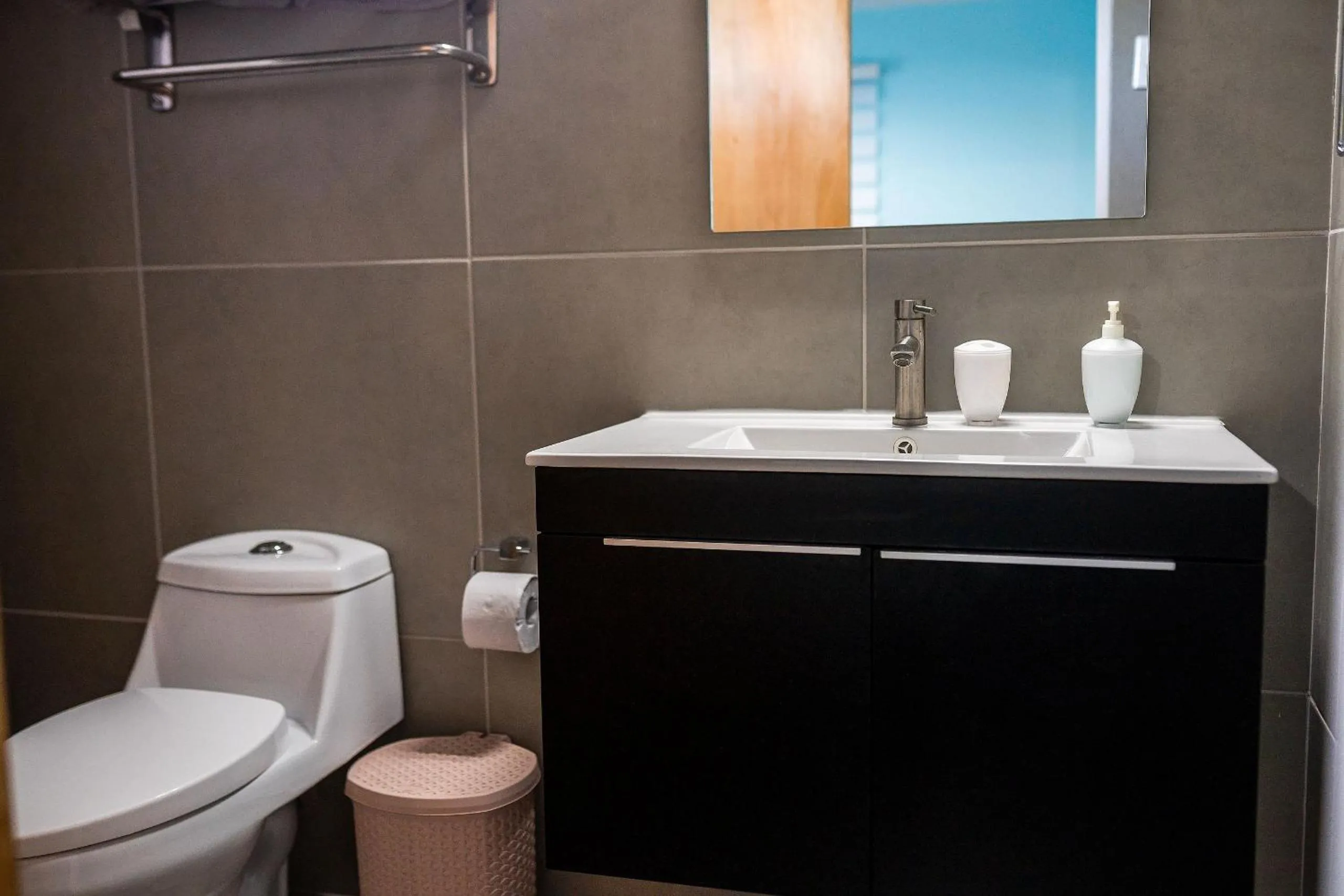 Toilet in Cabañas Raupa