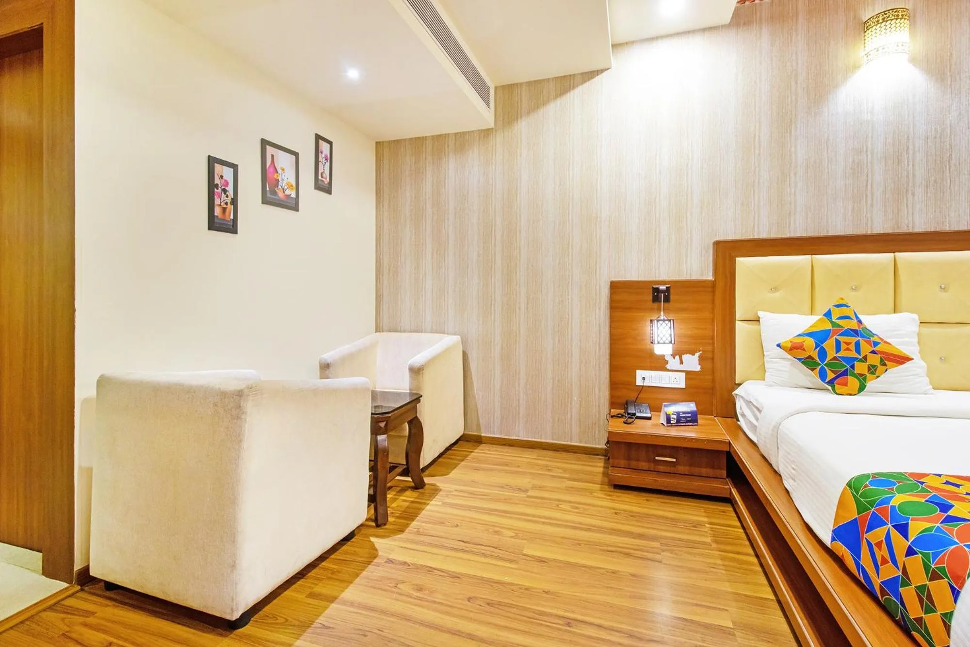 Bedroom, Bed in FabHotel Royal Stay I - Nr Mahadevpura