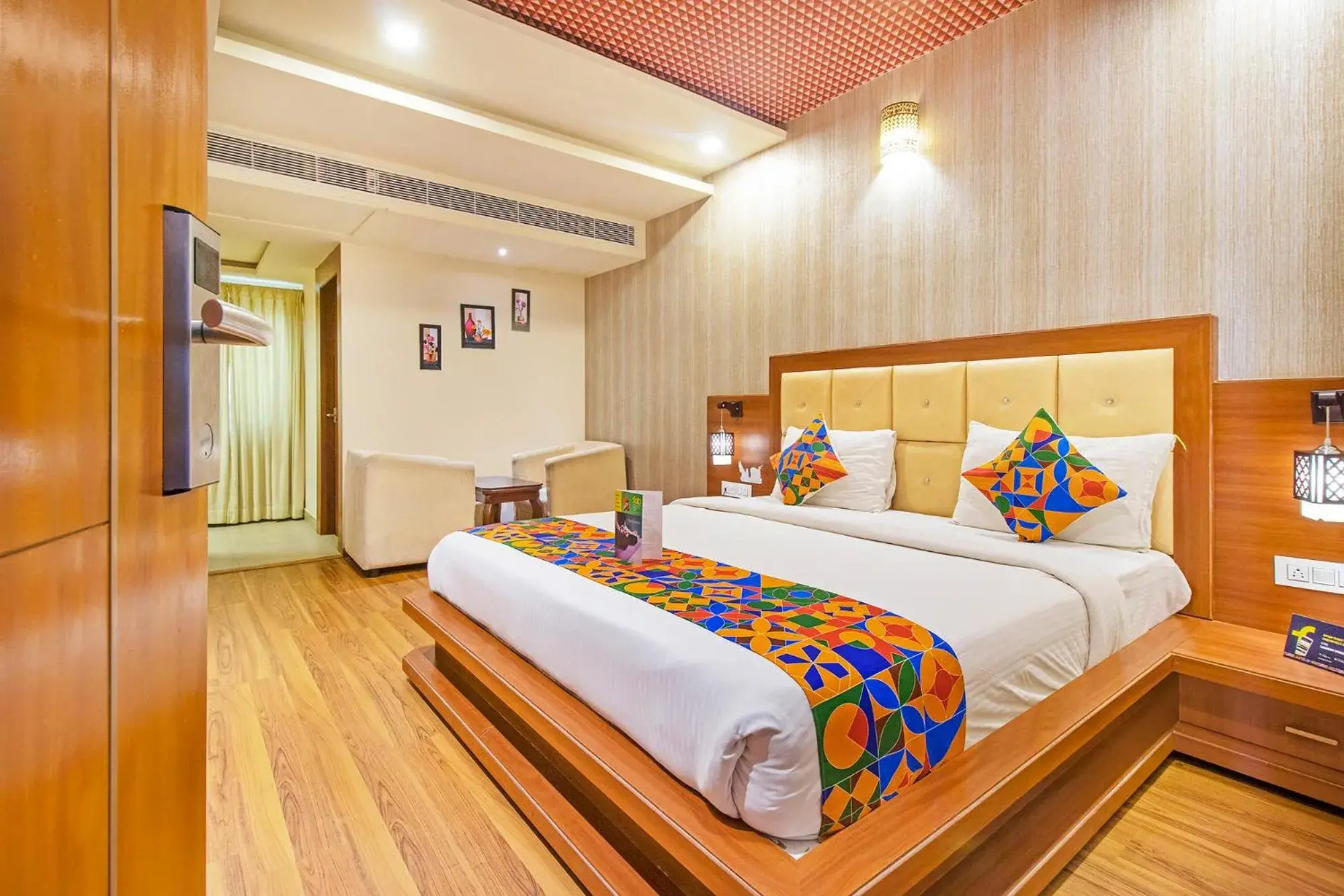 Bed in FabHotel Royal Stay I - Nr Mahadevpura Bed in FabHotel Royal Stay I - Nr Mahadevpura