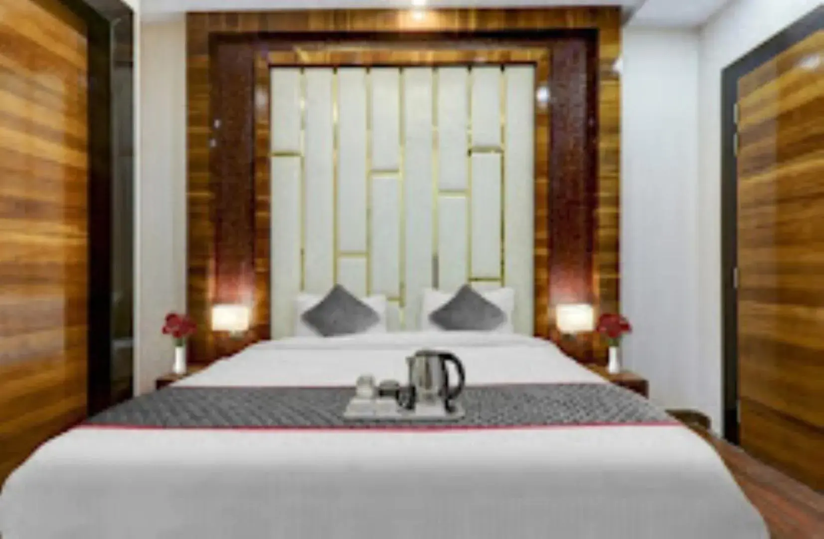 Bed in Shree Dev Villa Hotel Kanpur Bed in Shree Dev Villa Hotel Kanpur