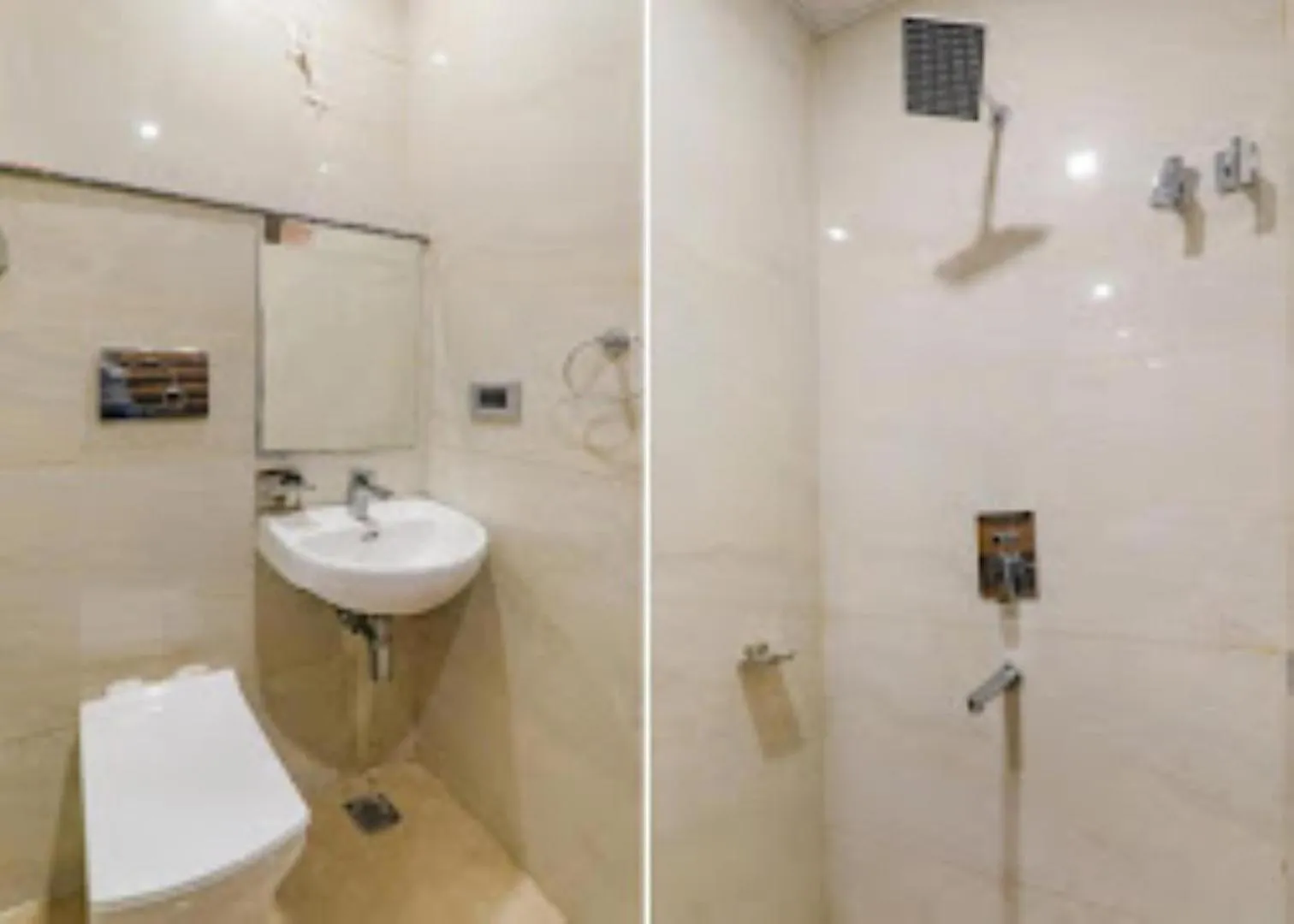 Toilet in Shree Dev Villa Hotel Kanpur